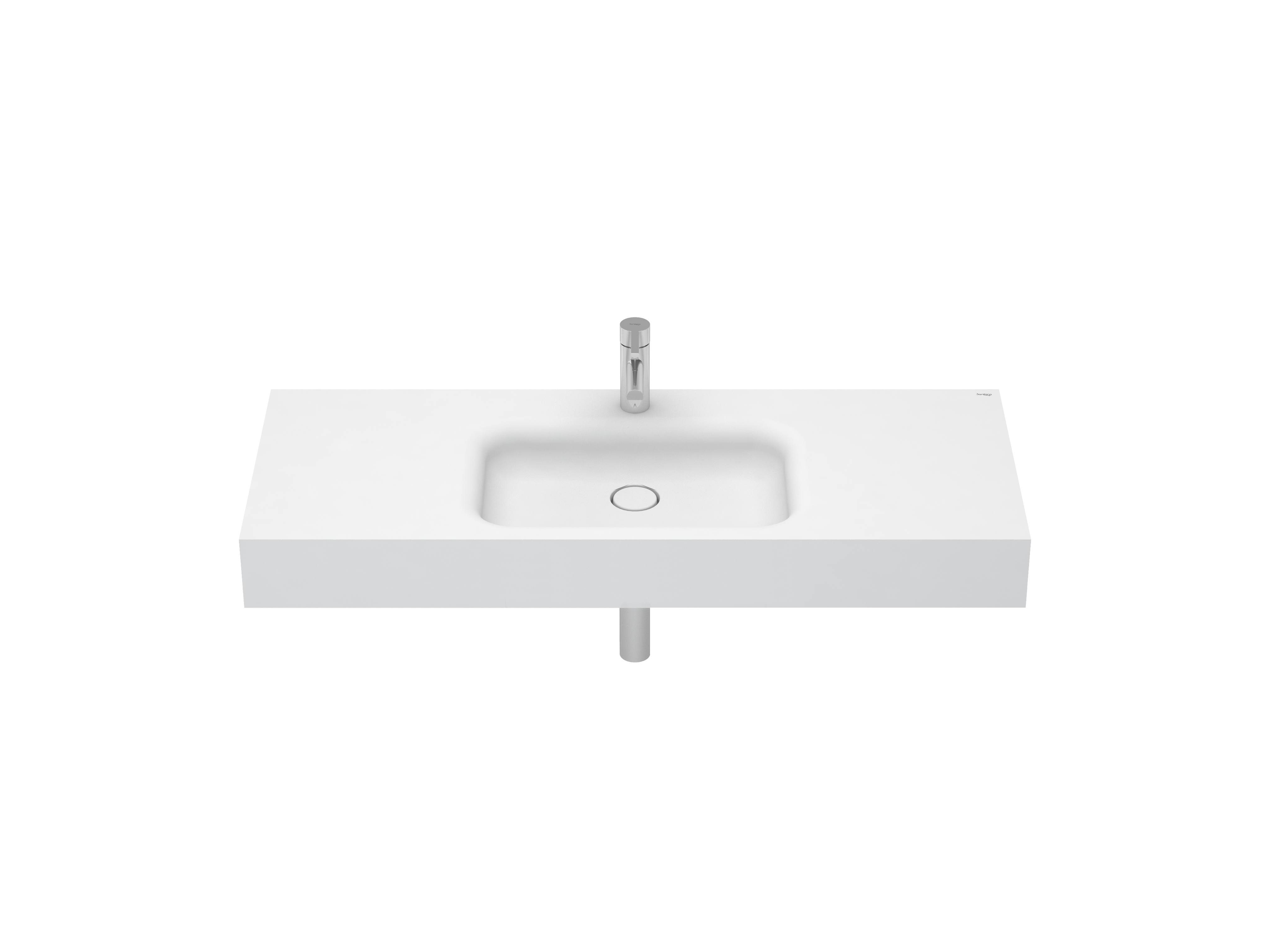 Lavatórios murais Branco VELVET S20204211700000 Sanitana