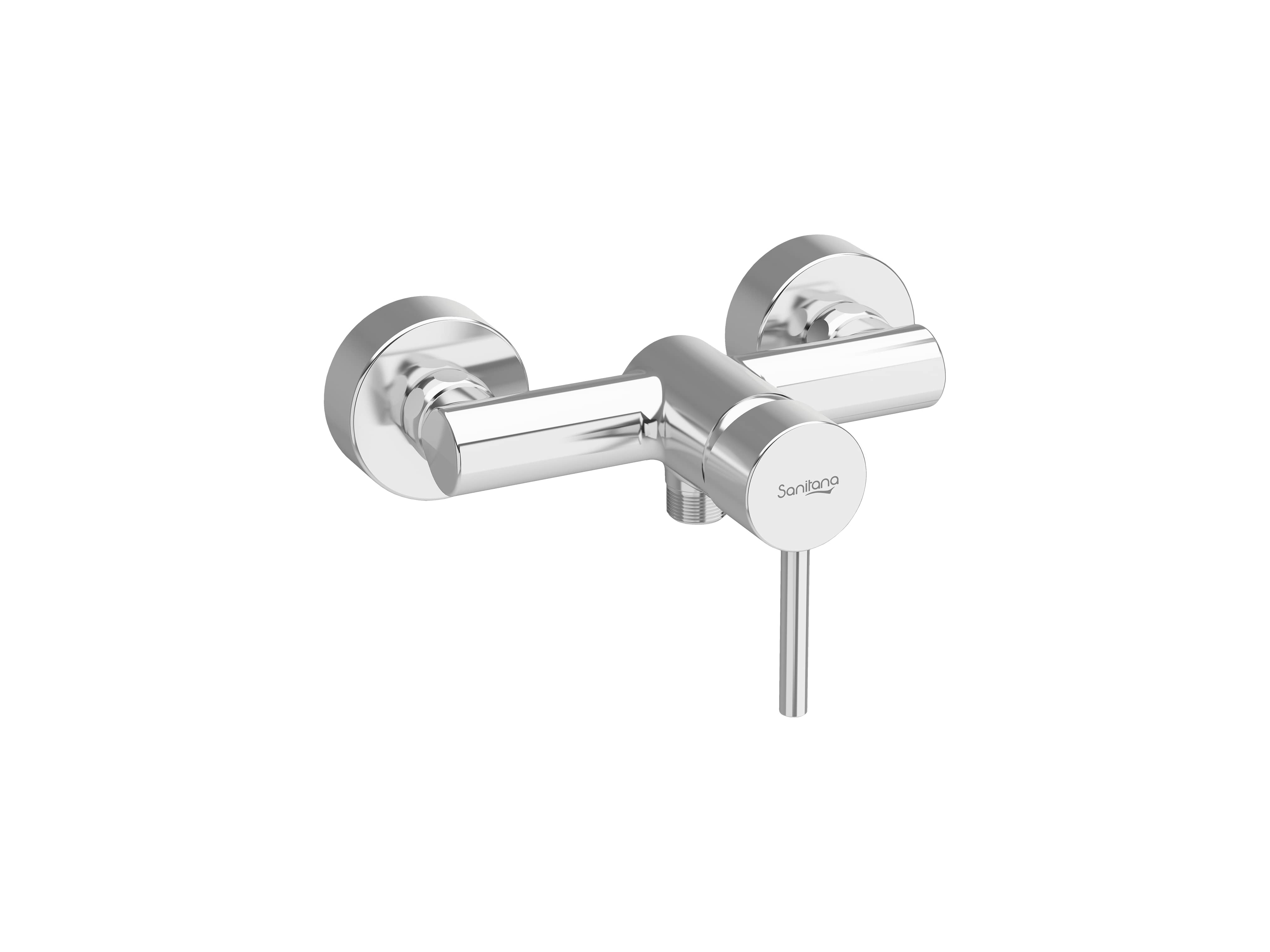 Torneiras de duche e banheira Cromado BLOOM S50204166212600 Sanitana