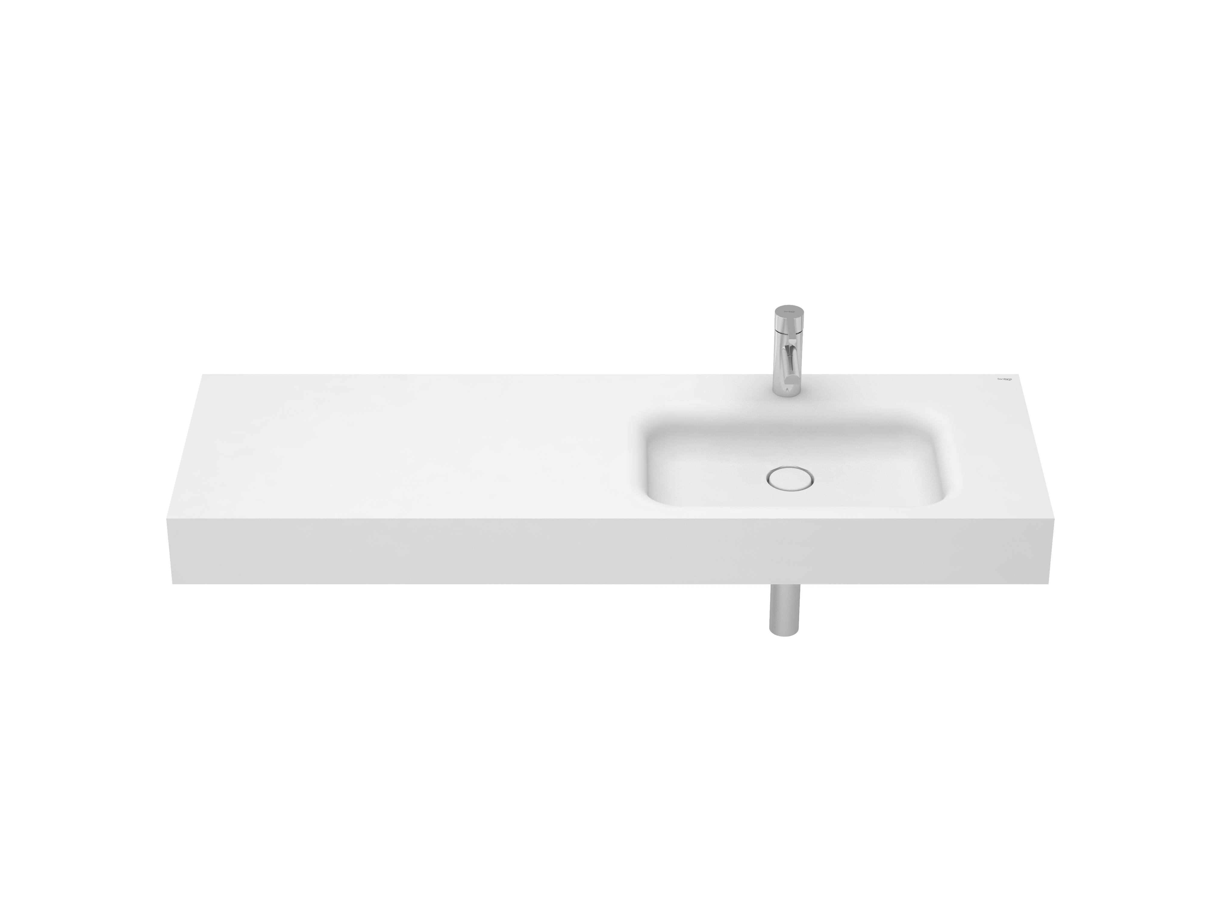 Lavatórios murais Branco VELVET S20204111700000 Sanitana