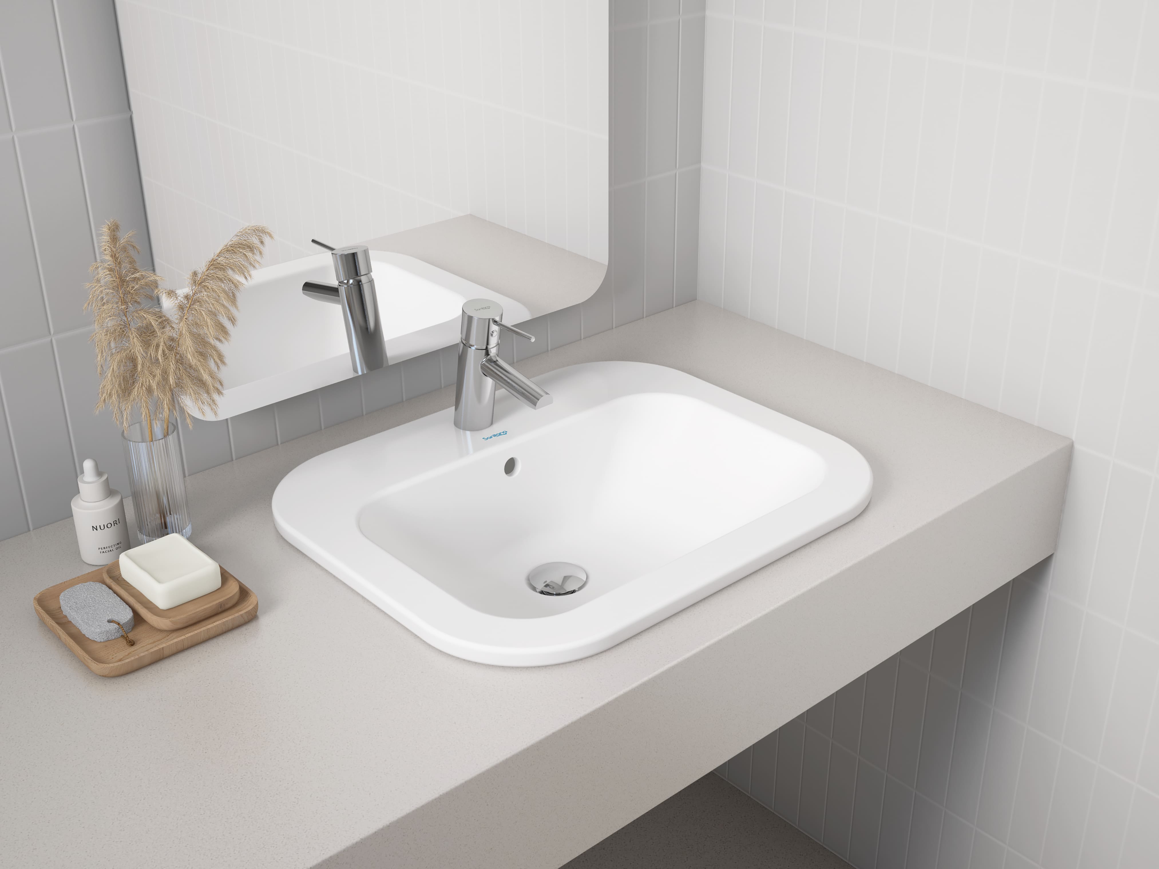 Lavatórios de encastrar NEXO S100748164...00 Sanitana