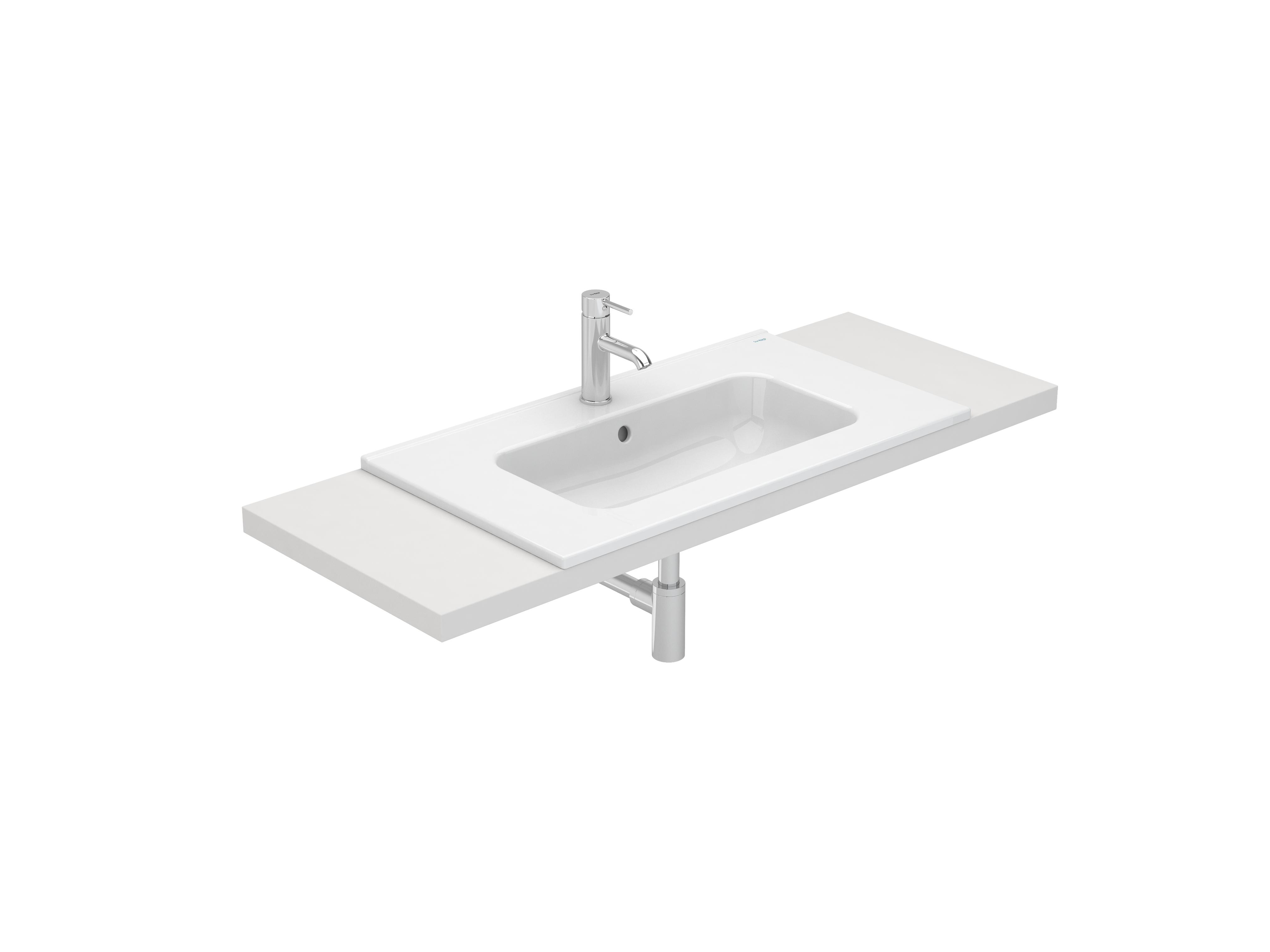 Lavatórios de encastrar Branco ALUR S10208300000002 Sanitana