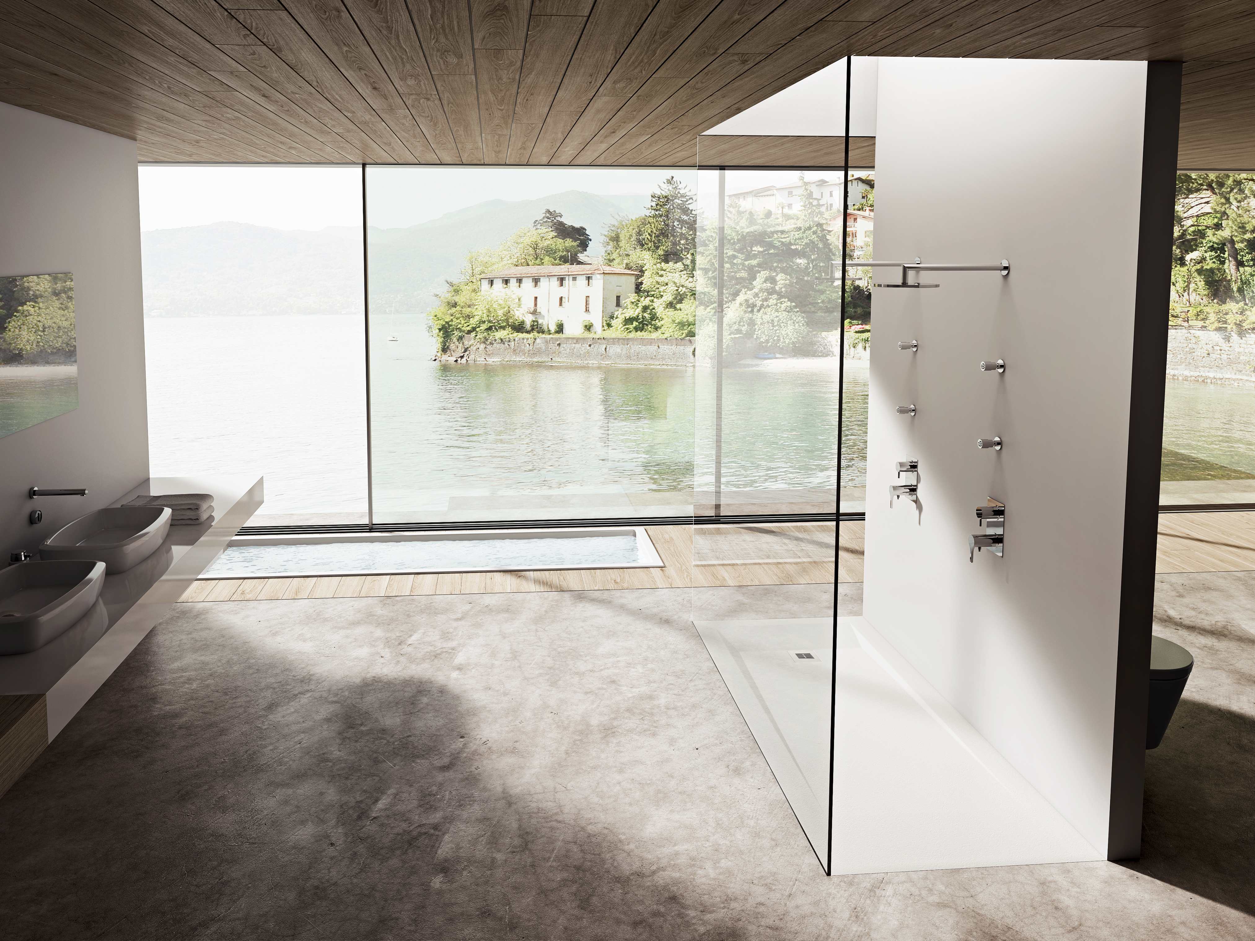 Bases de duche ROCKS SP30151432010...0 Sanitana