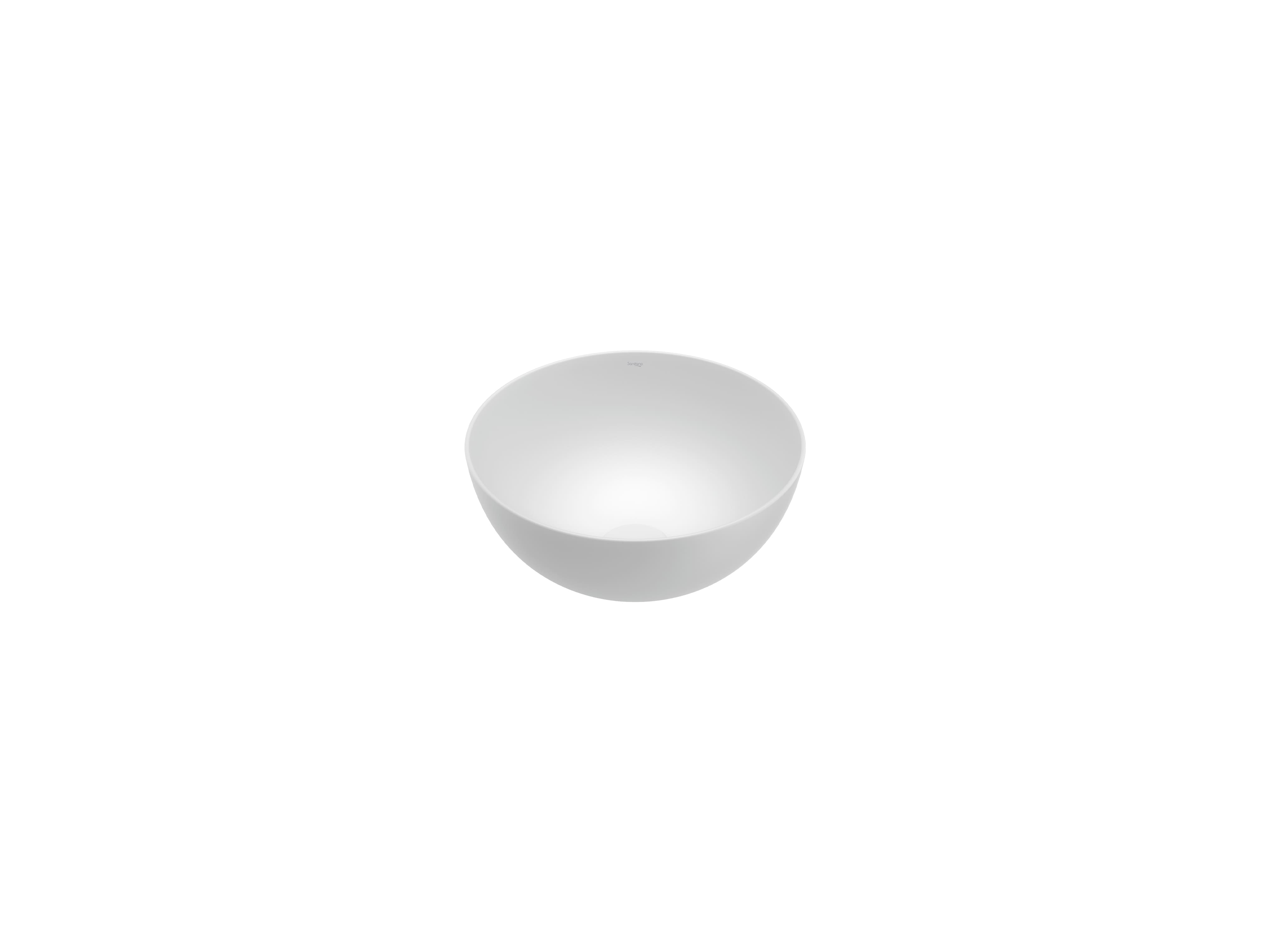 Lavatórios de bancada Branco mate HALO S10219100006400 Sanitana