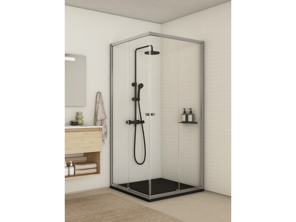 Divisórias para duche UNO S60724B079...2NMN Sanitana