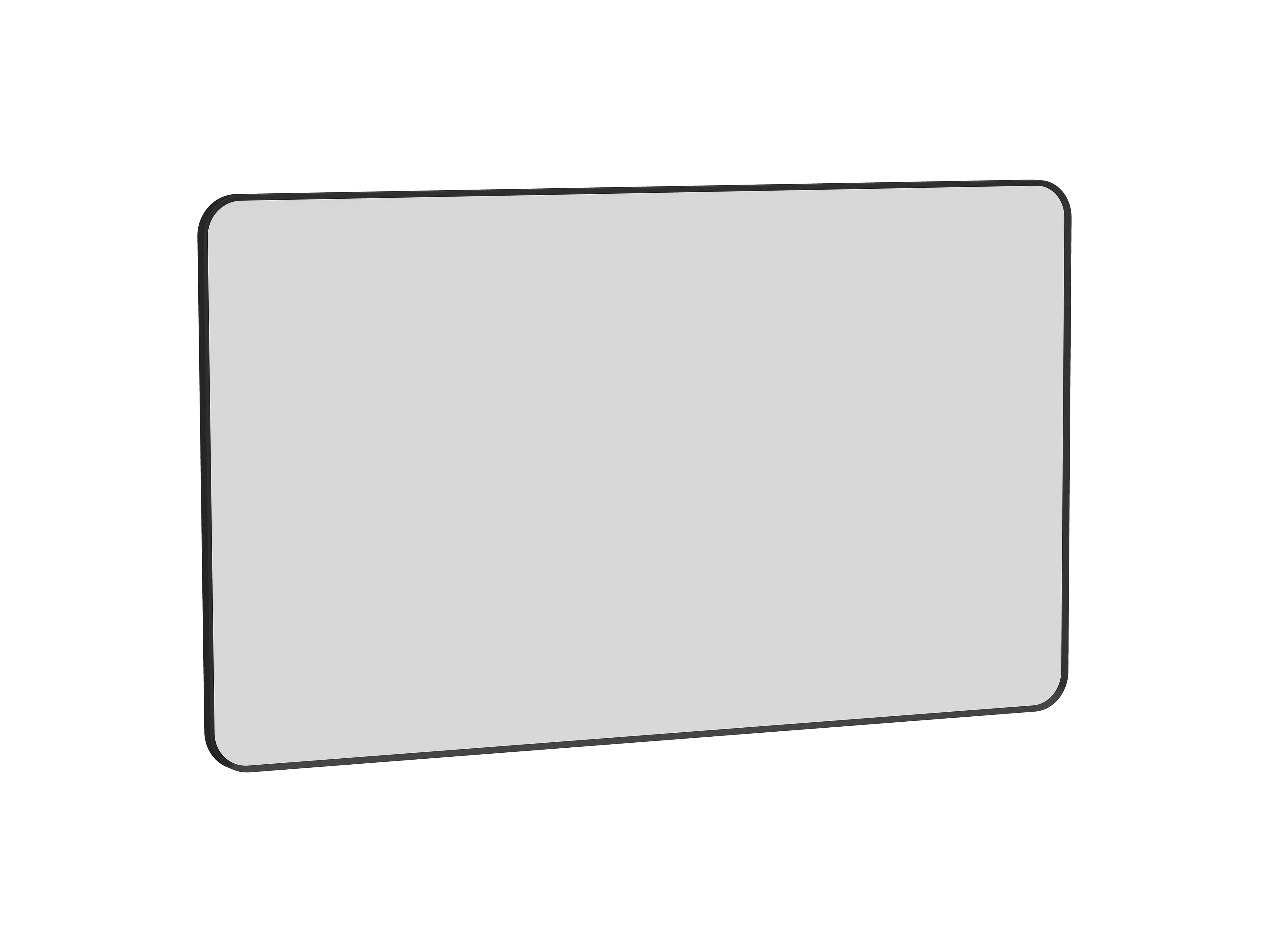 Espelhos sem iluminação Preto escovado HEKA S70211983206600 Sanitana