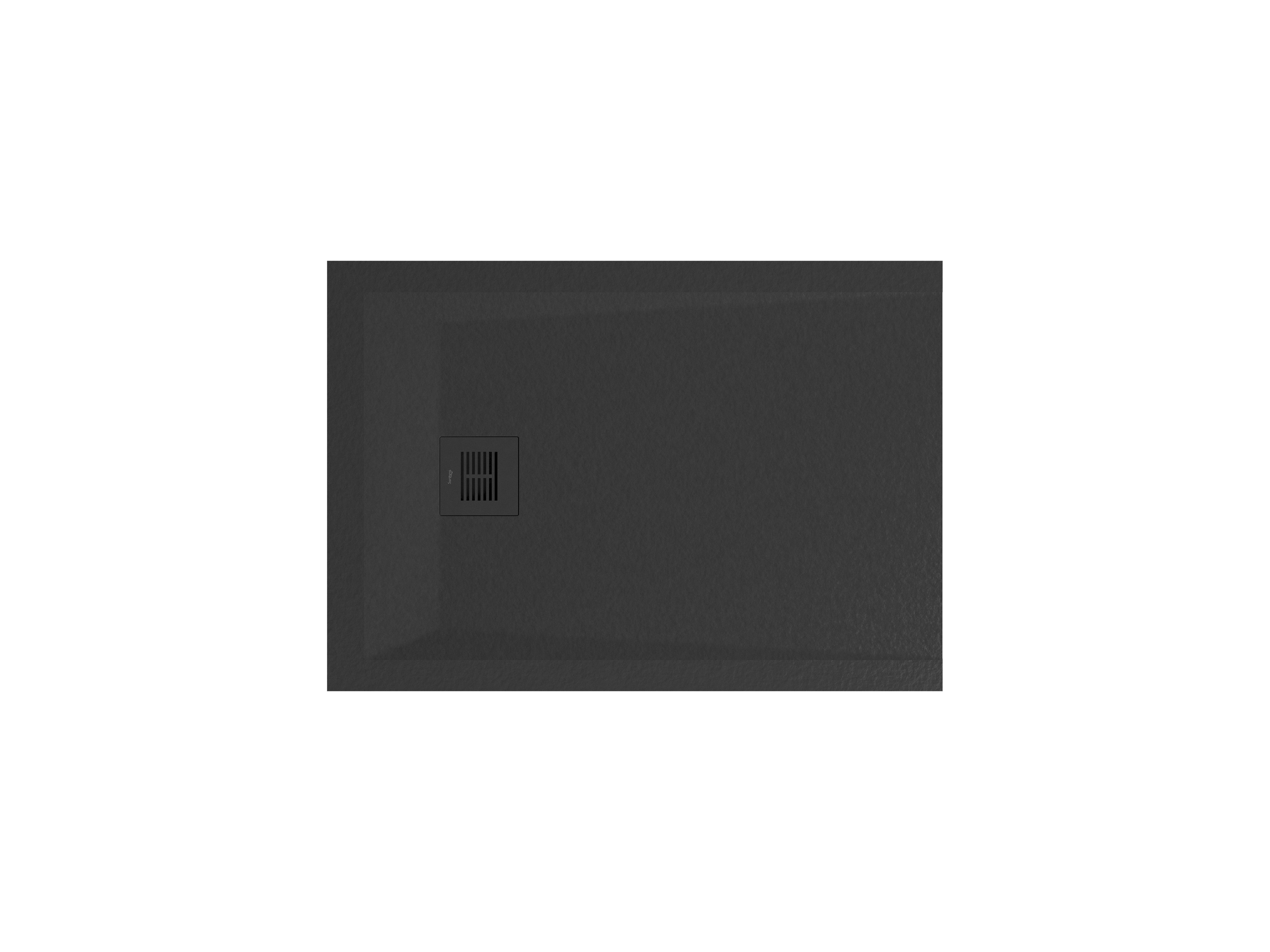 Bases de duche Preto mate ROCKS SP30144C2BC100560 Sanitana