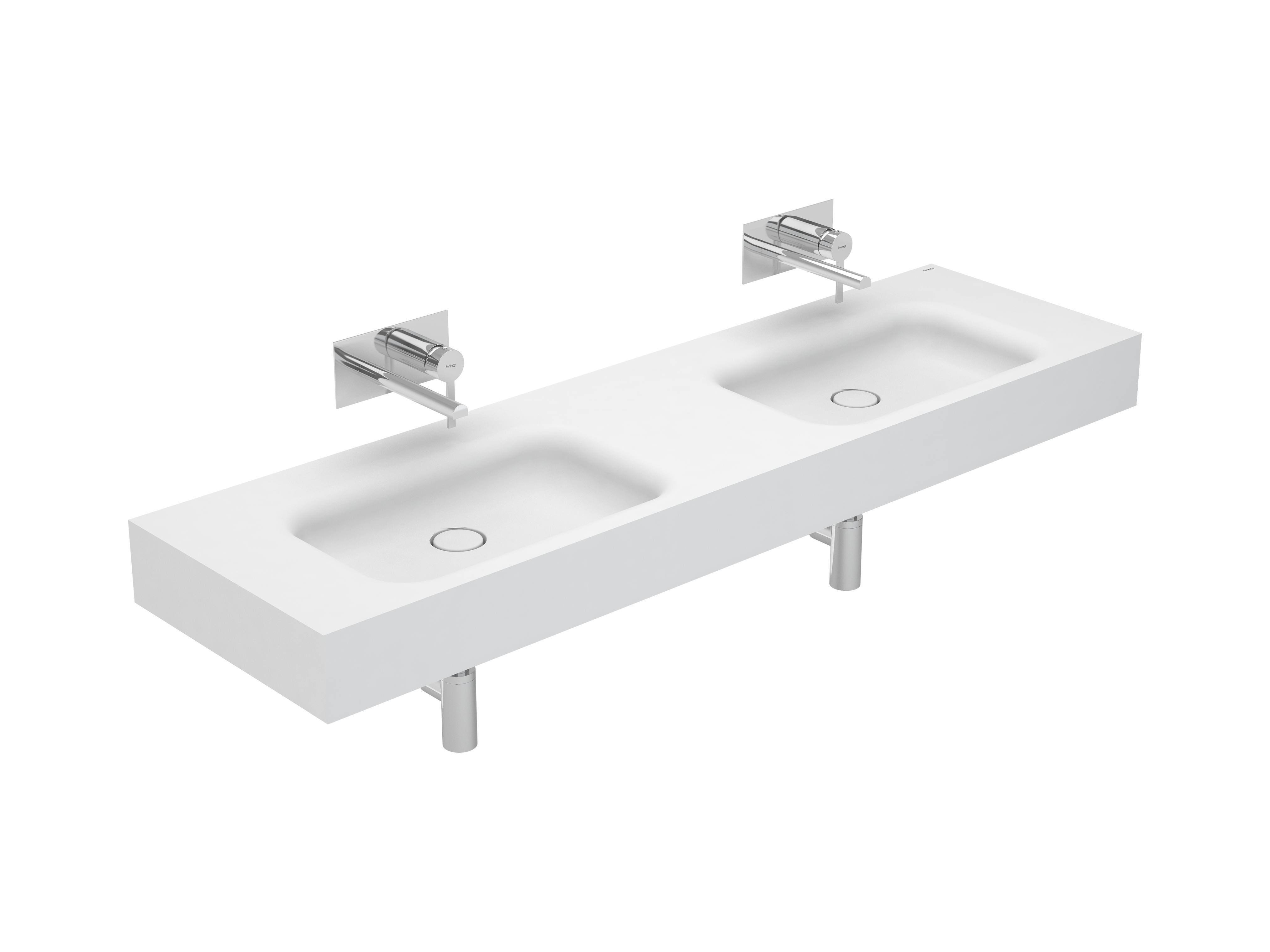 Lavatórios murais Branco VELVET S20203800000000 Sanitana