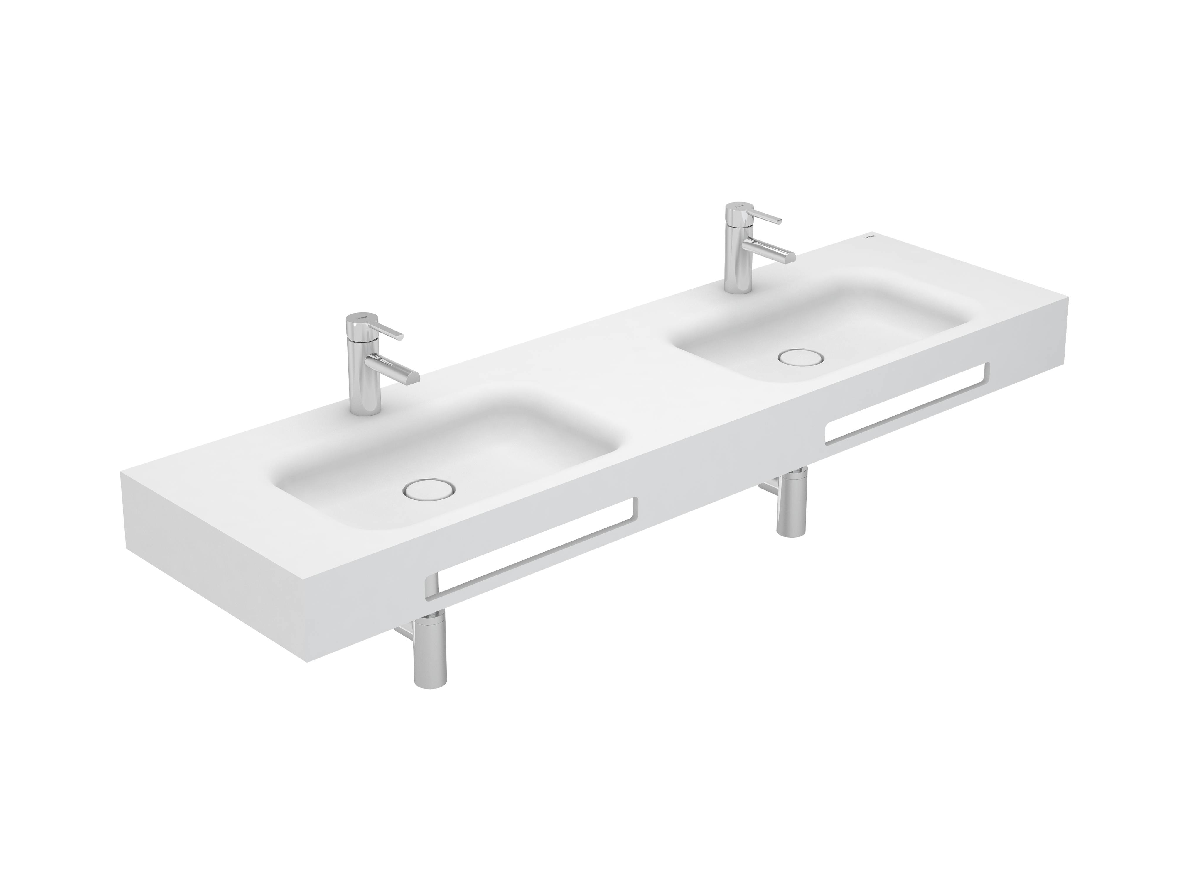 Lavatórios murais Branco VELVET S20203812000000 Sanitana