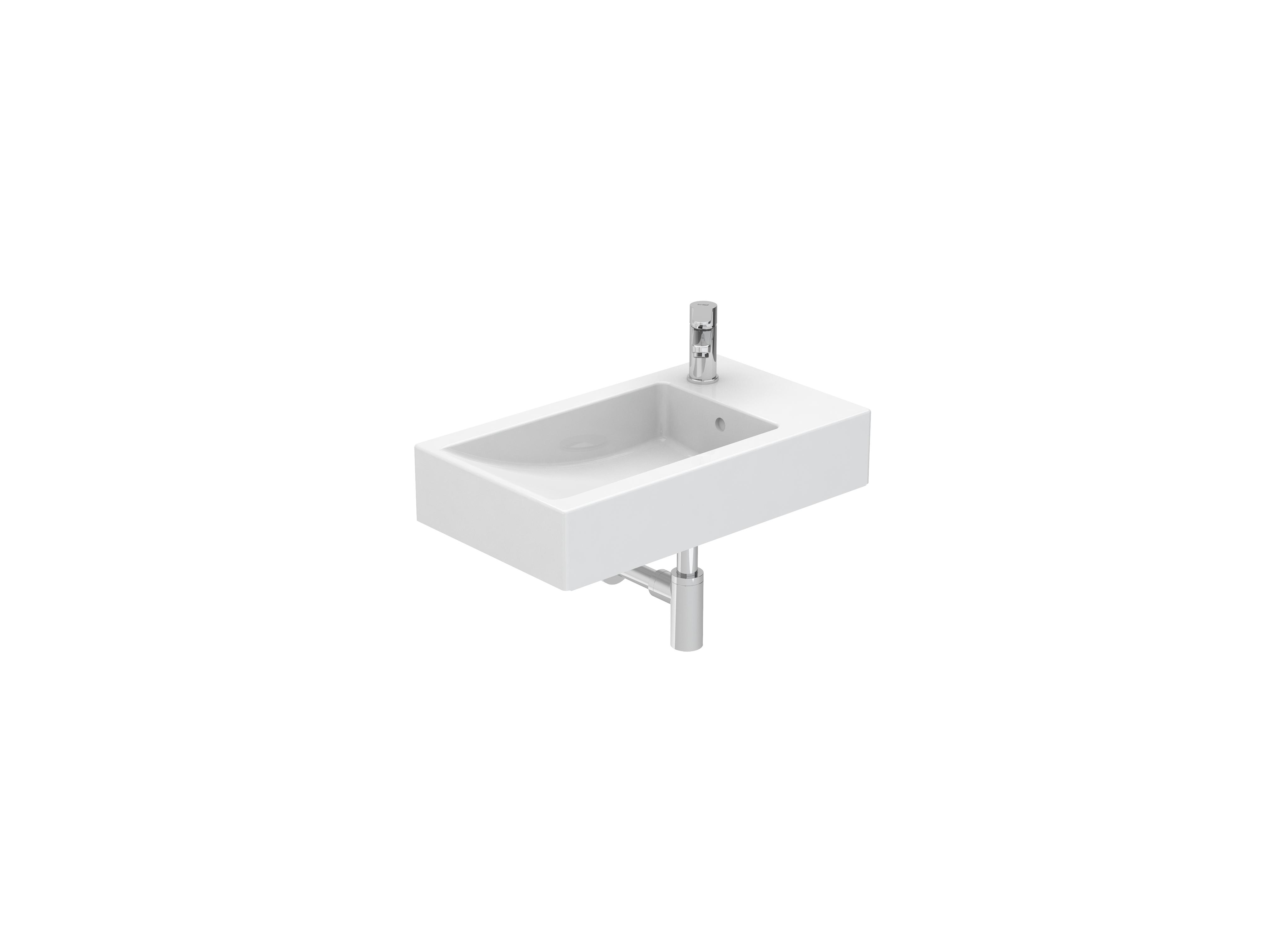 Lavatórios murais Branco CUBIC S10066335900000 Sanitana