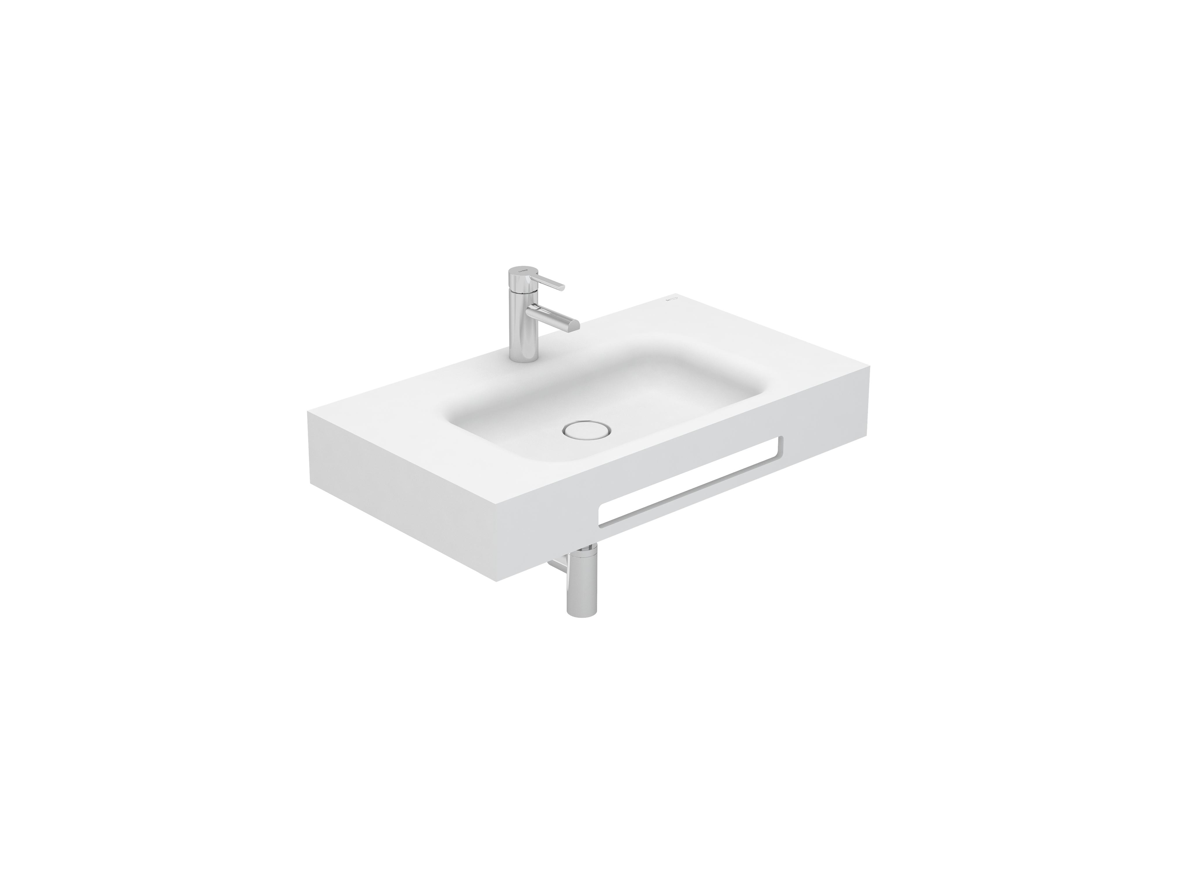 Lavatórios murais Branco VELVET S20204912000000 Sanitana