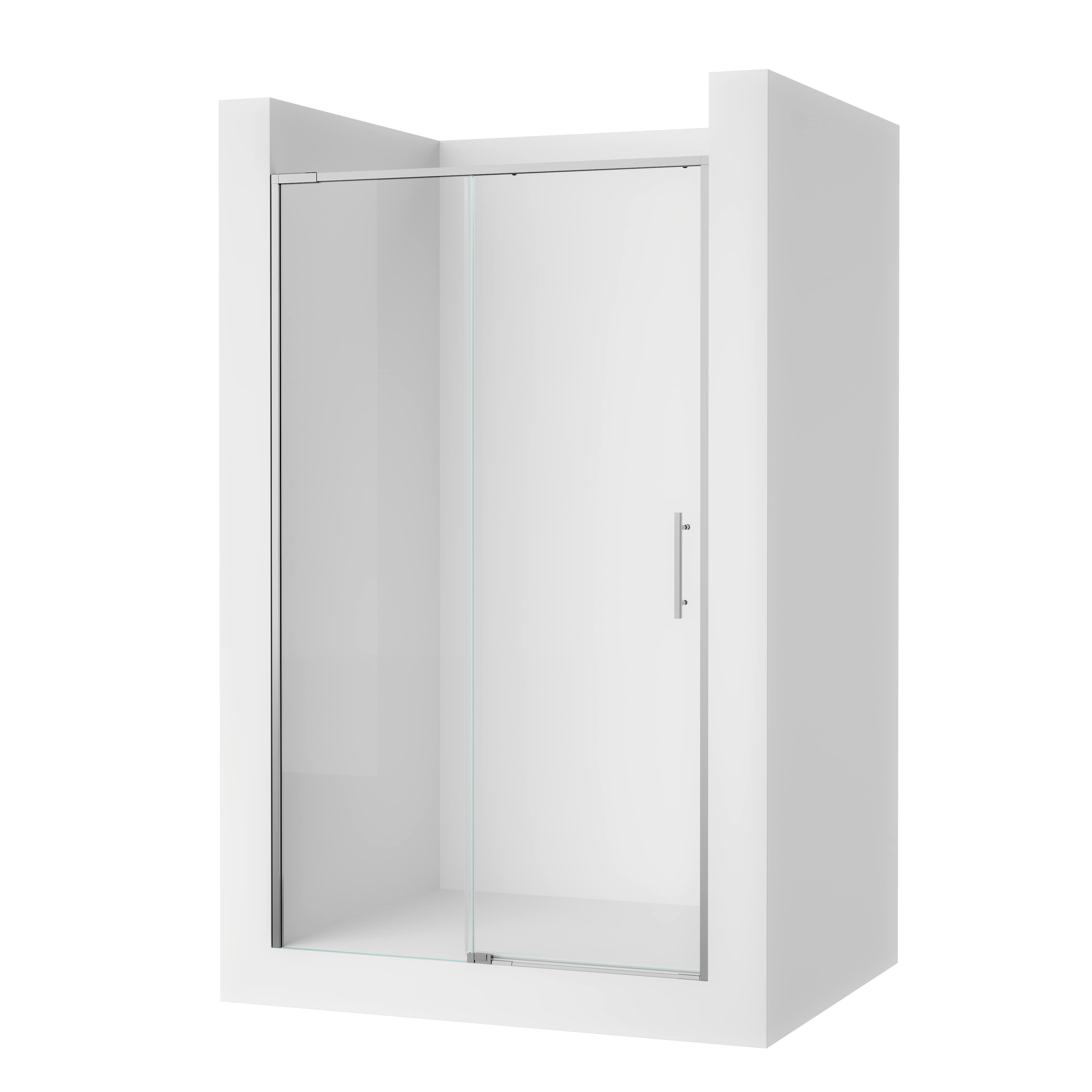 Divisórias para duche Alumínio polido FLOW+ S60233500012M01 Sanitana