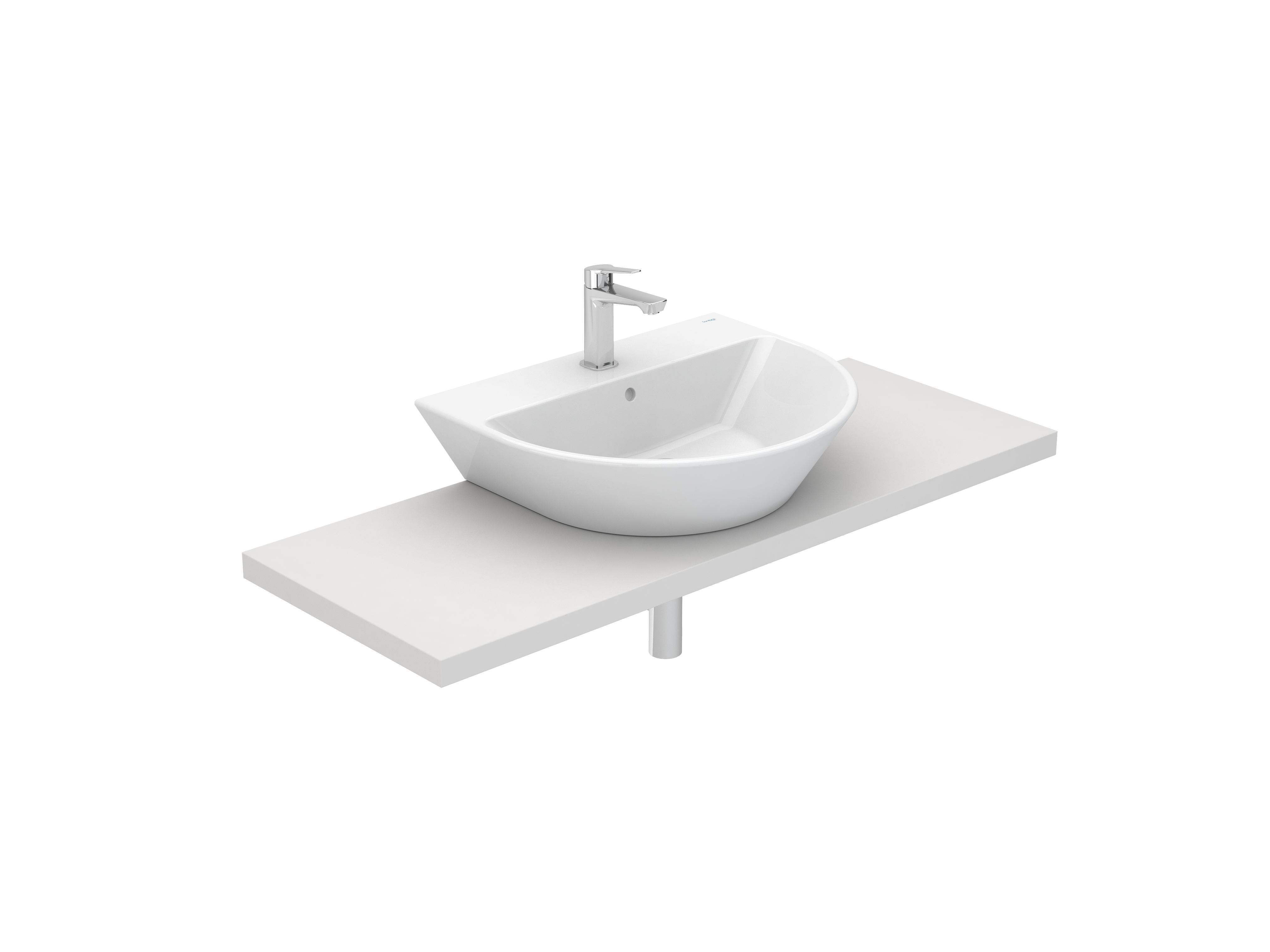 Lavatórios de bancada Branco LOFT S10205780700001 Sanitana