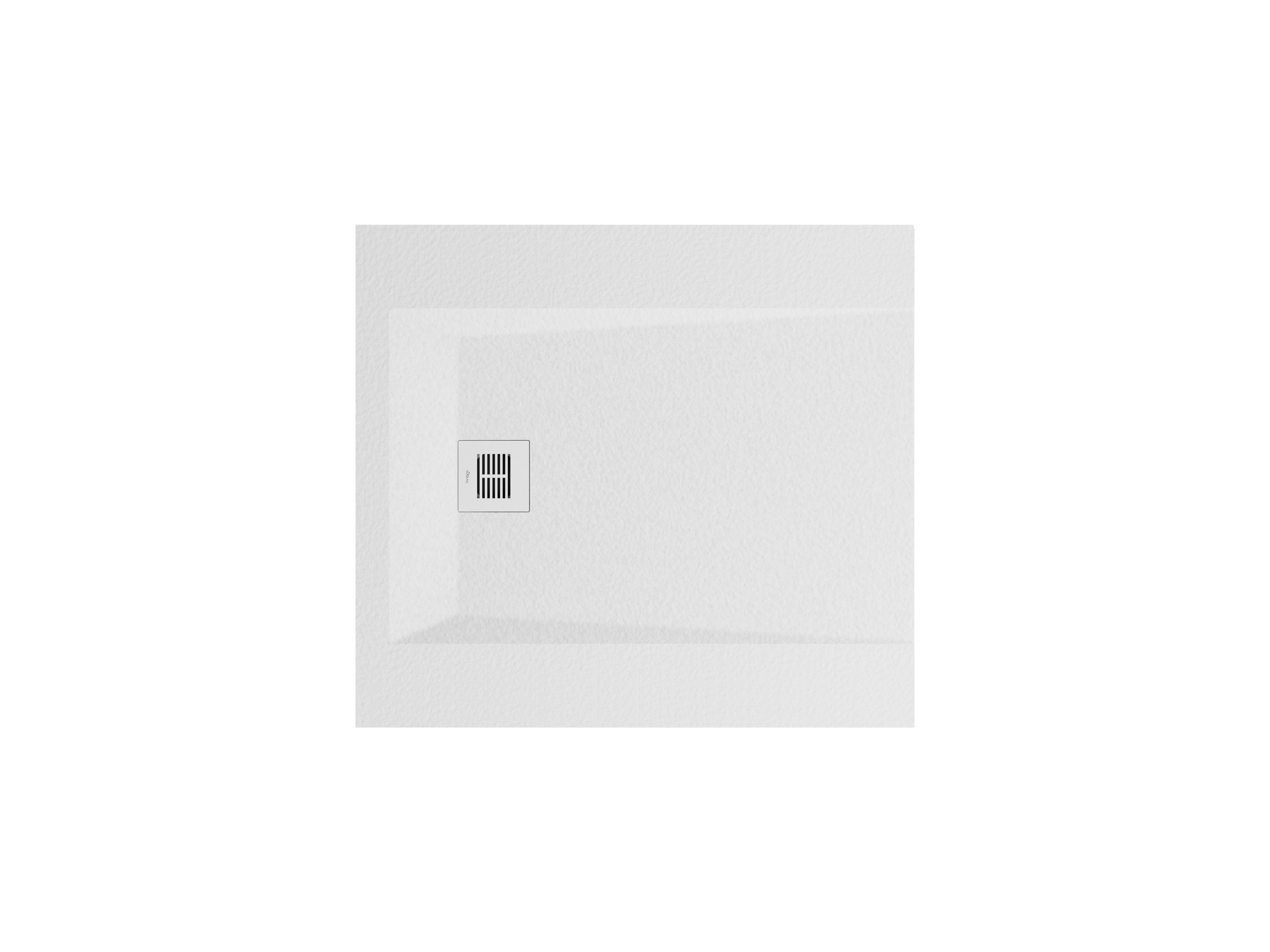 Bases de duche Branco ROCKS SP30144C384100000 Sanitana