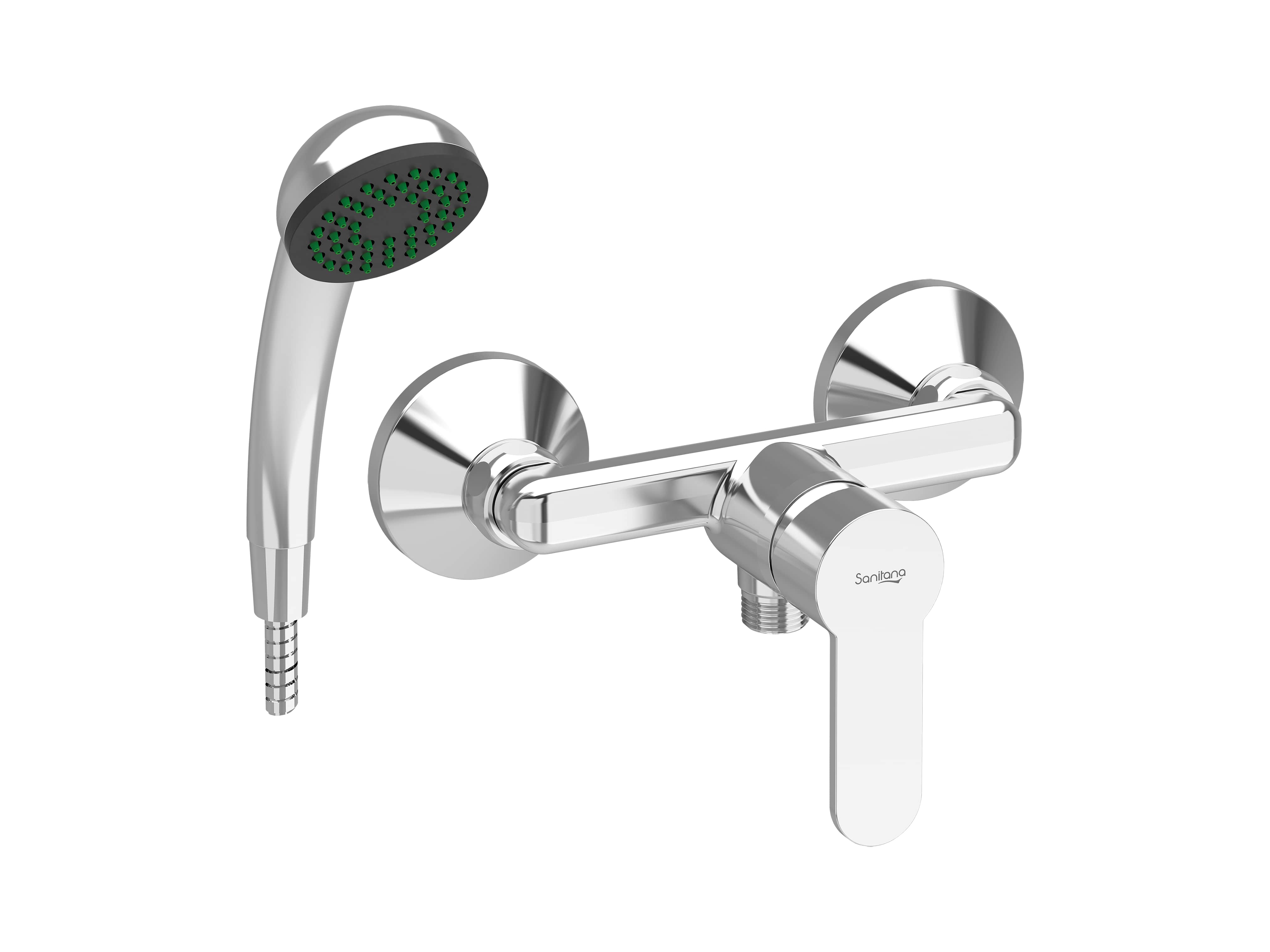 Torneiras de duche e banheira Cromado TALLY S50212900012600 Sanitana