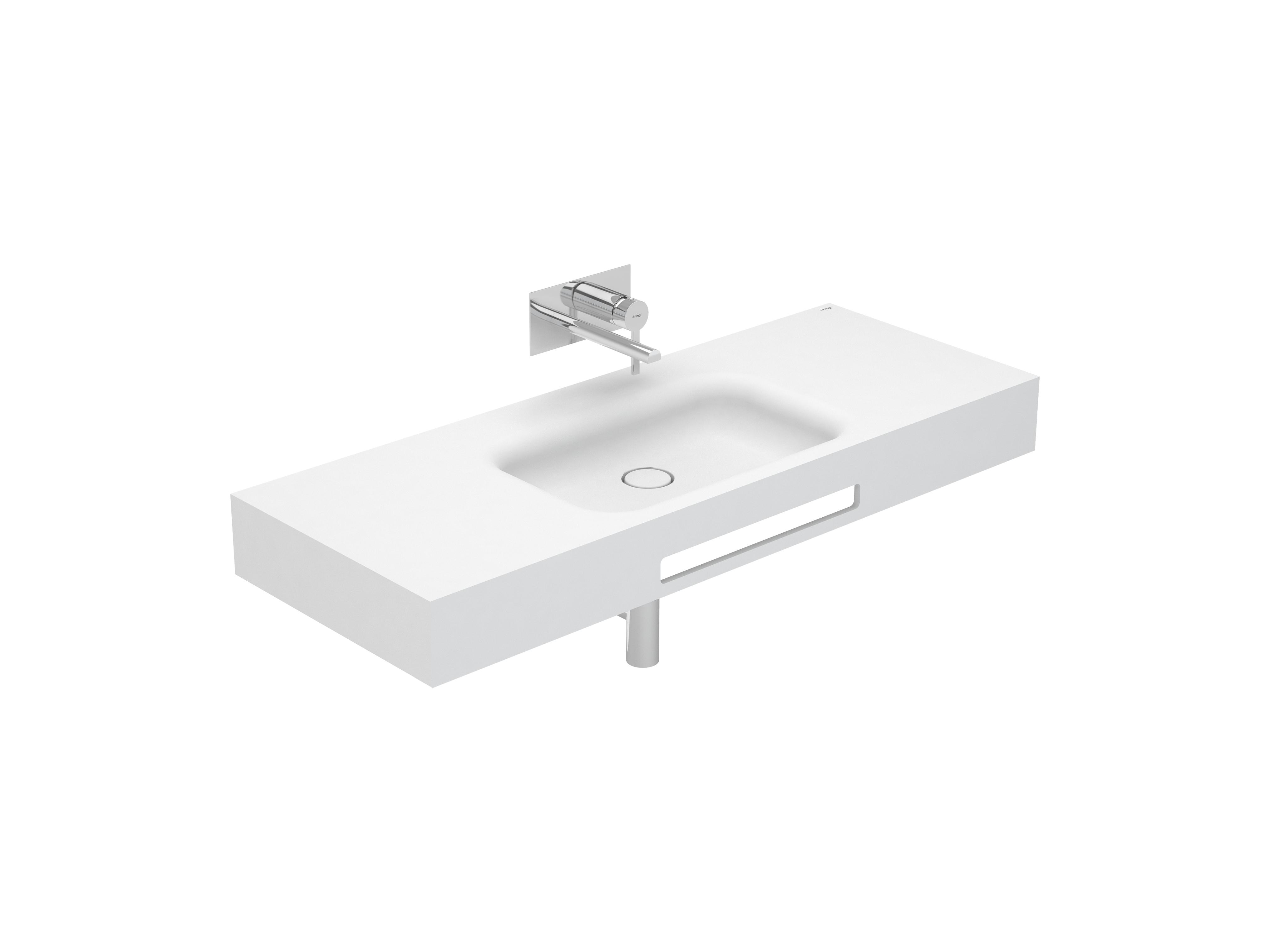 Lavatórios murais Branco VELVET S20204211900000 Sanitana