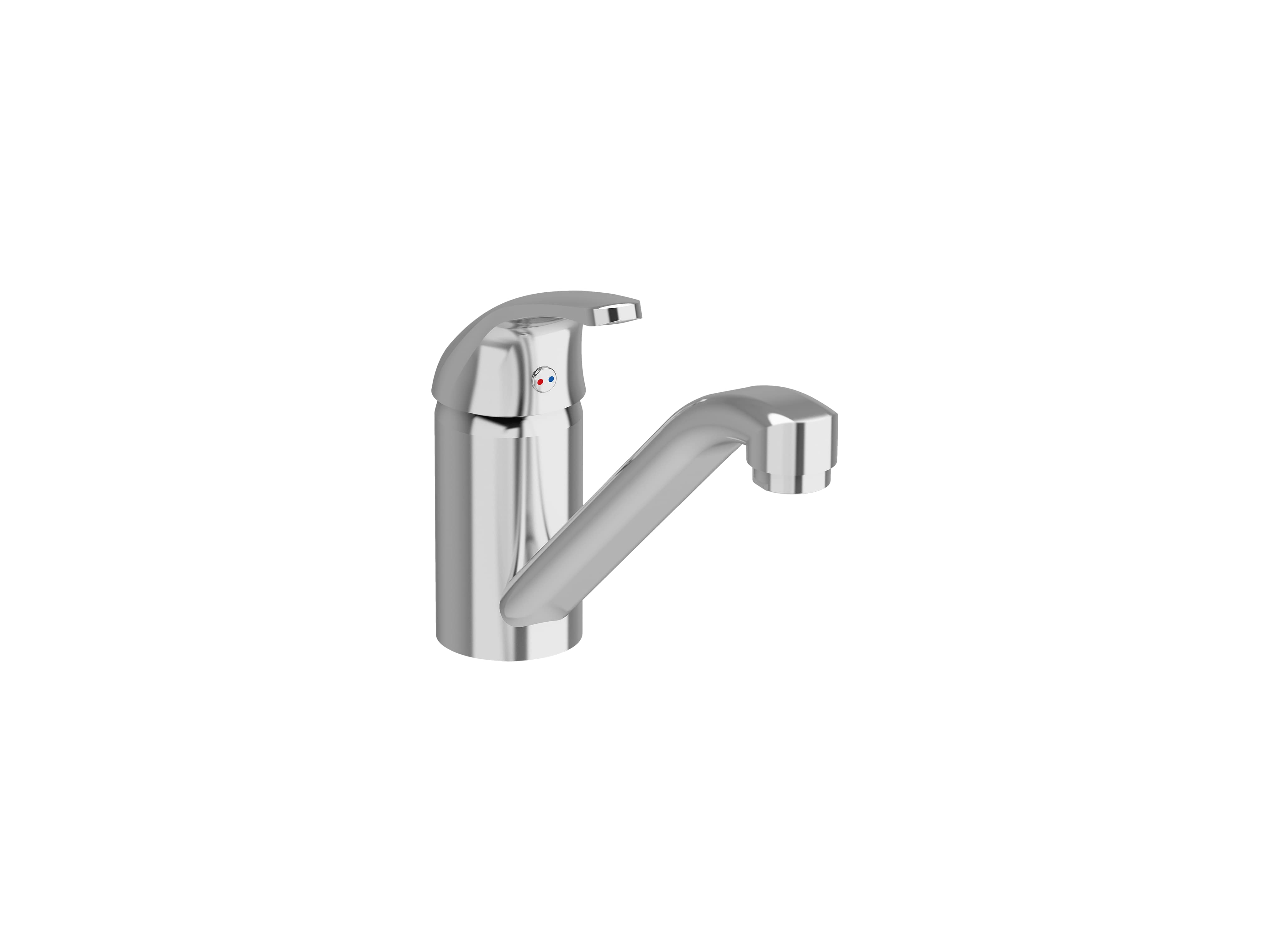 Torneiras de cozinha Cromado ATLAS 40 S50003912550704 Sanitana