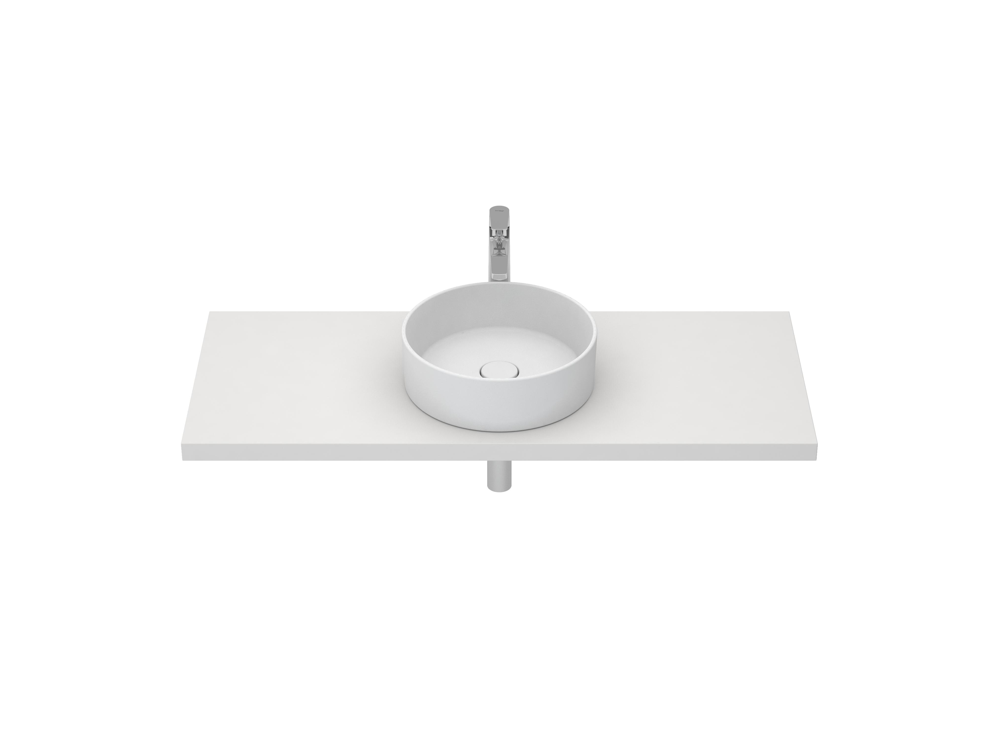 Lavatórios de bancada Branco mate HALO S10209050406400 Sanitana