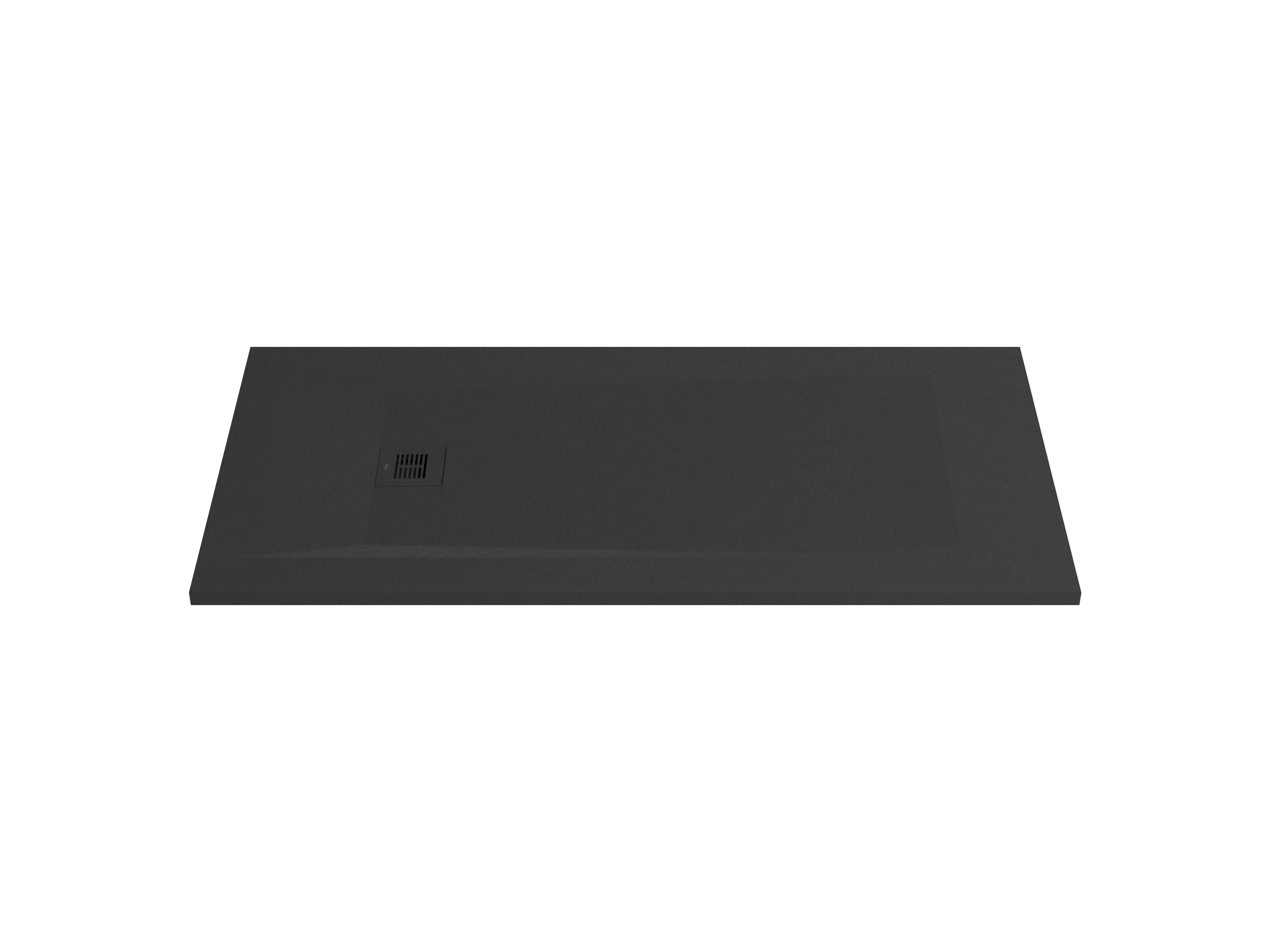 Bases de duche Preto mate ROCKS SP301640320100560 Sanitana