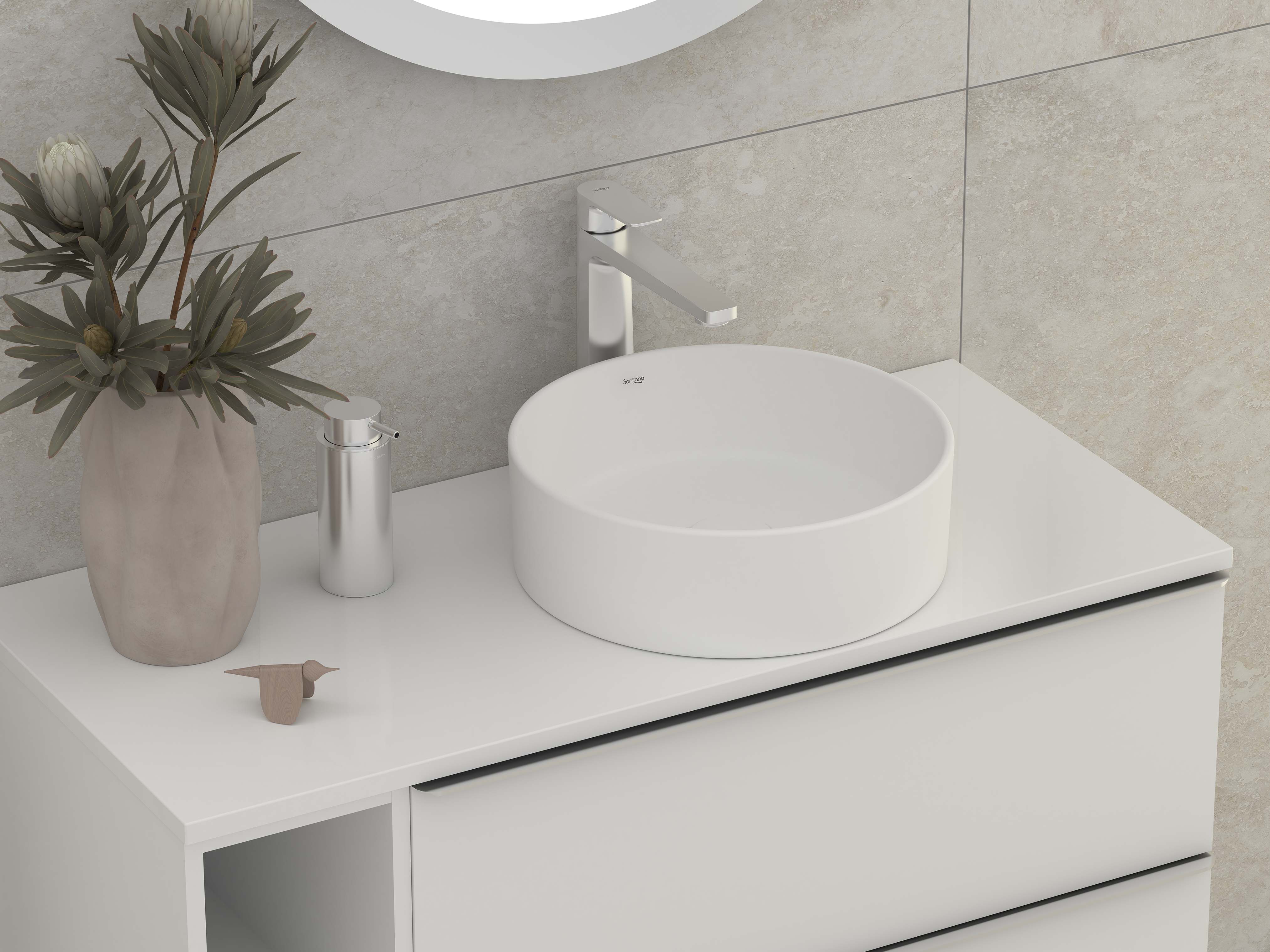 Lavatórios de bancada HALO S102090504...00 Sanitana