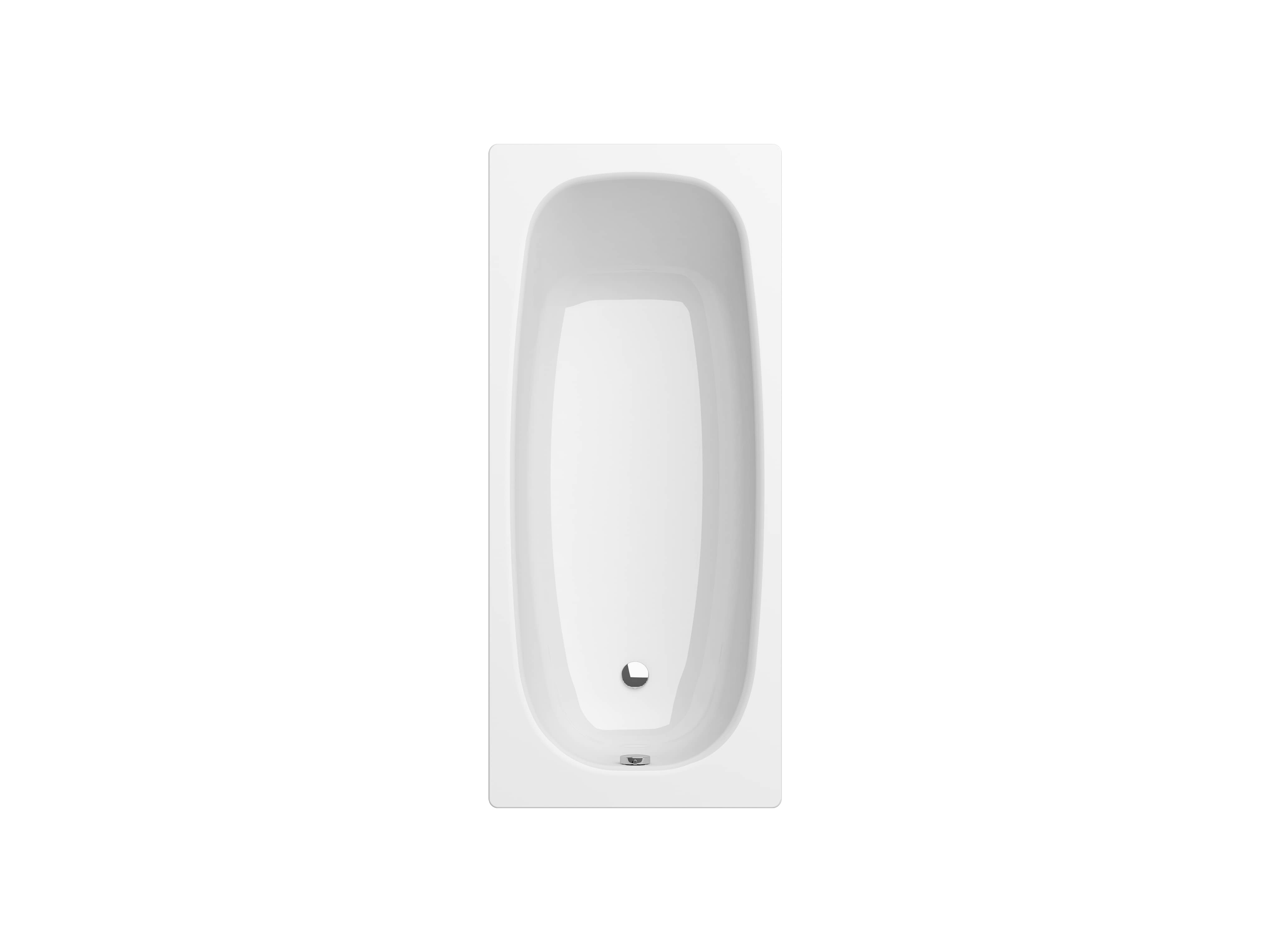 Banheiras sem hidromassagem Branco HOTEL S30002157100000 Sanitana