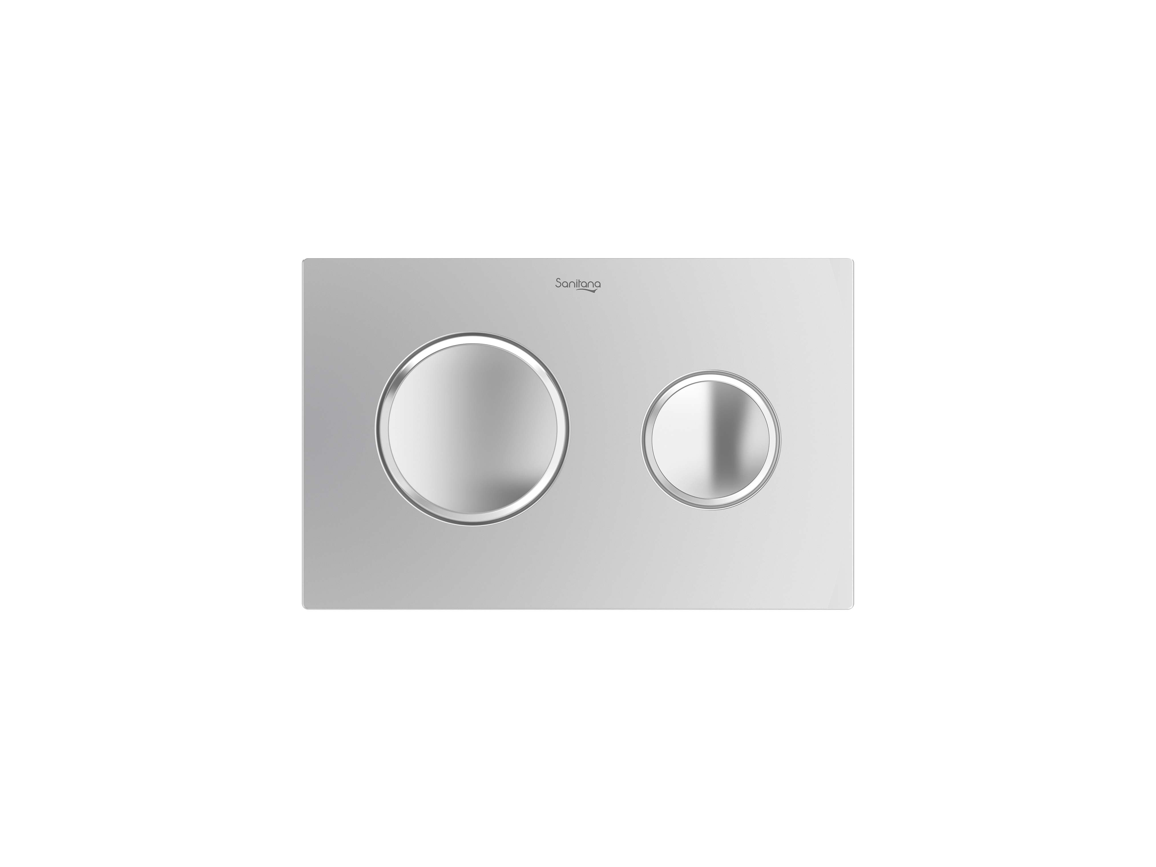 Placas de acionamento Cinzento INSIDE SI0201800011400 Sanitana