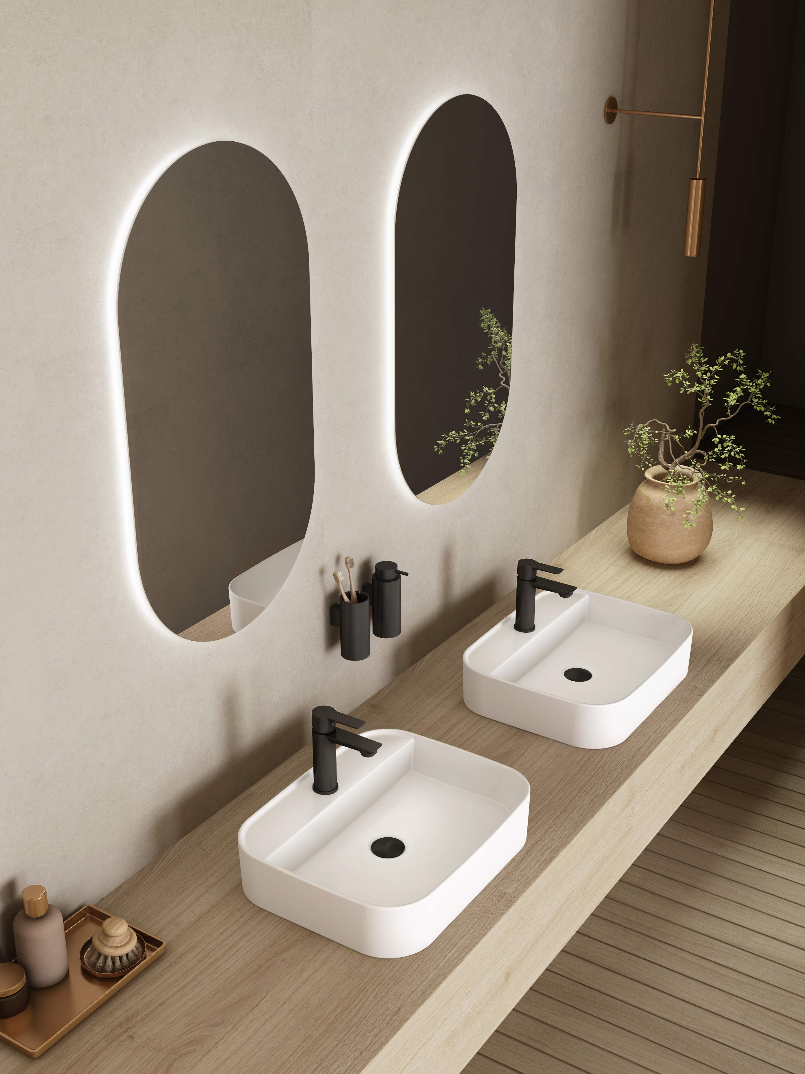 Lavatórios murais NEW CITY S102184000...00 Sanitana