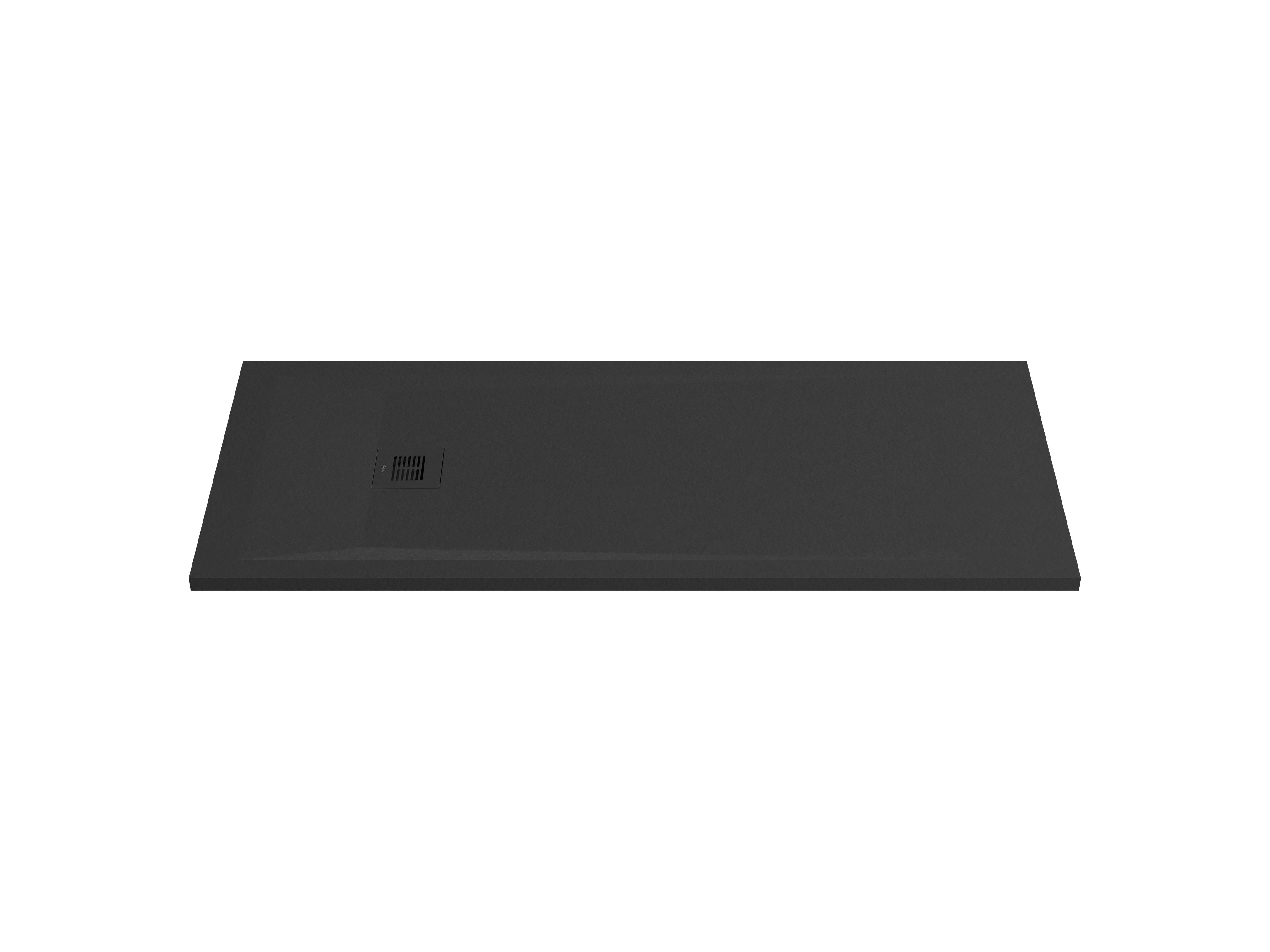 Bases de duche Preto mate ROCKS SP3016402BC100560 Sanitana