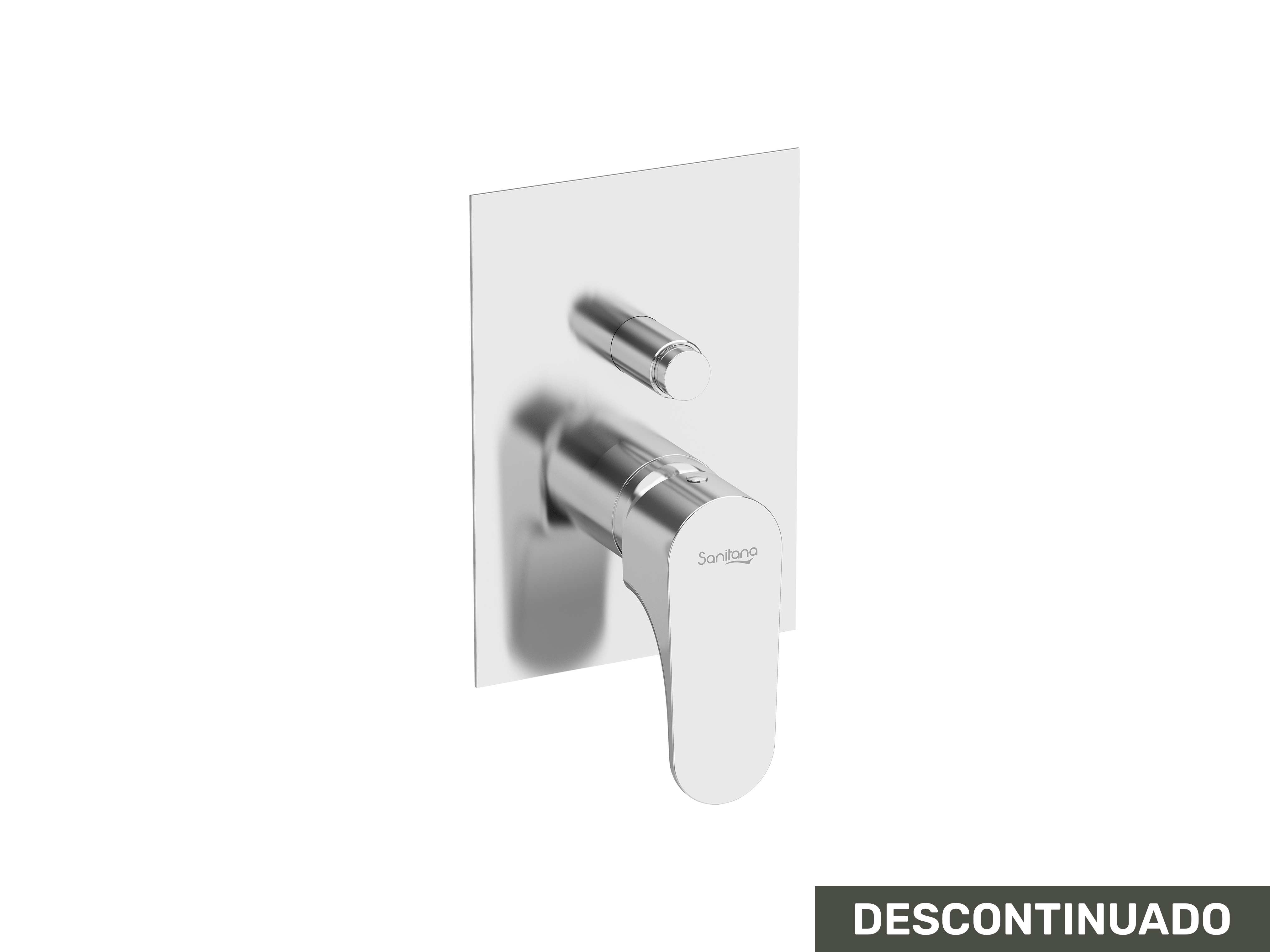 Torneiras de duche e banheira Cromado ORBIS S50201569512600 Sanitana
