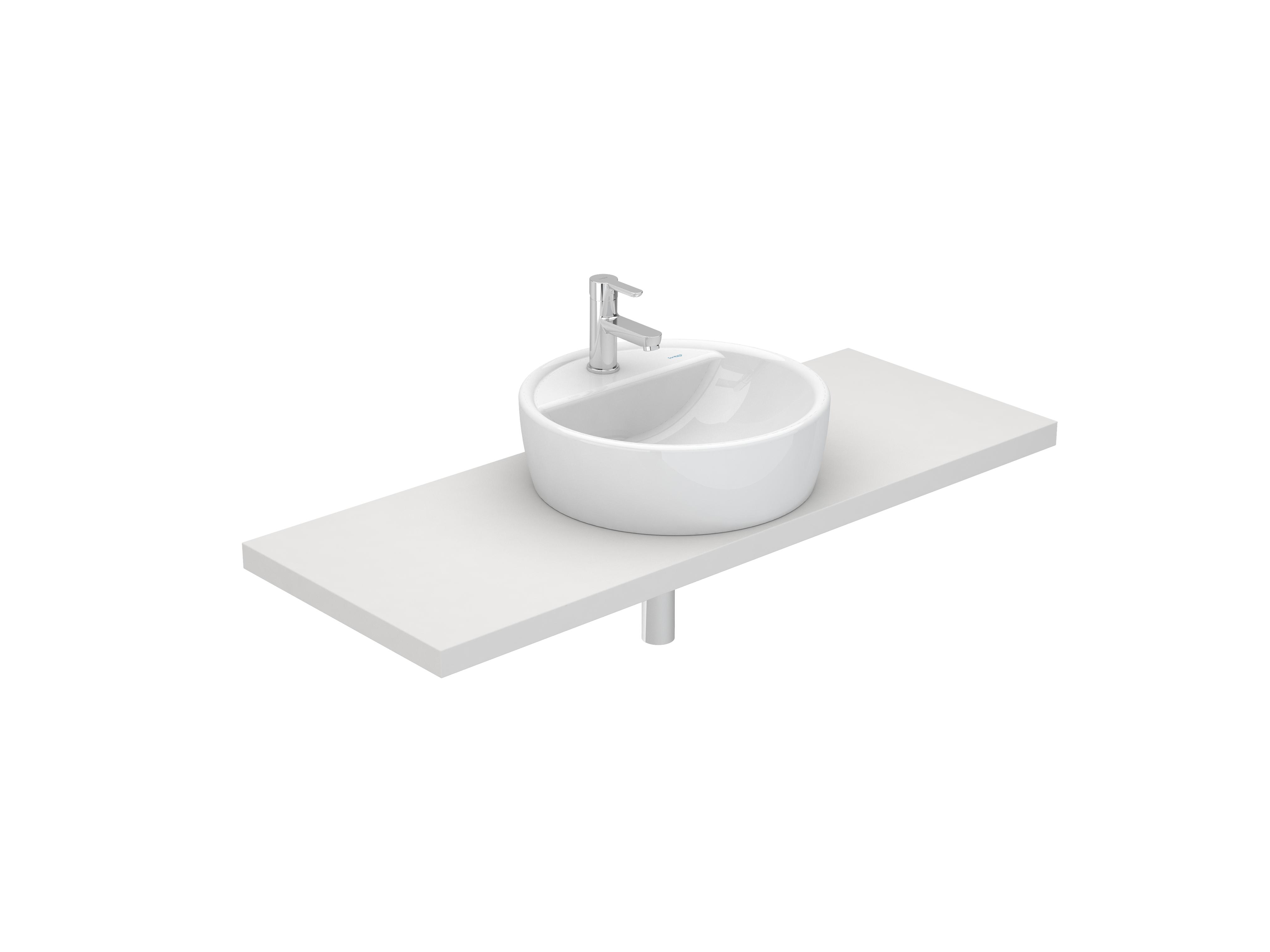 Lavatórios de bancada Branco URBAN S10016917600000 Sanitana