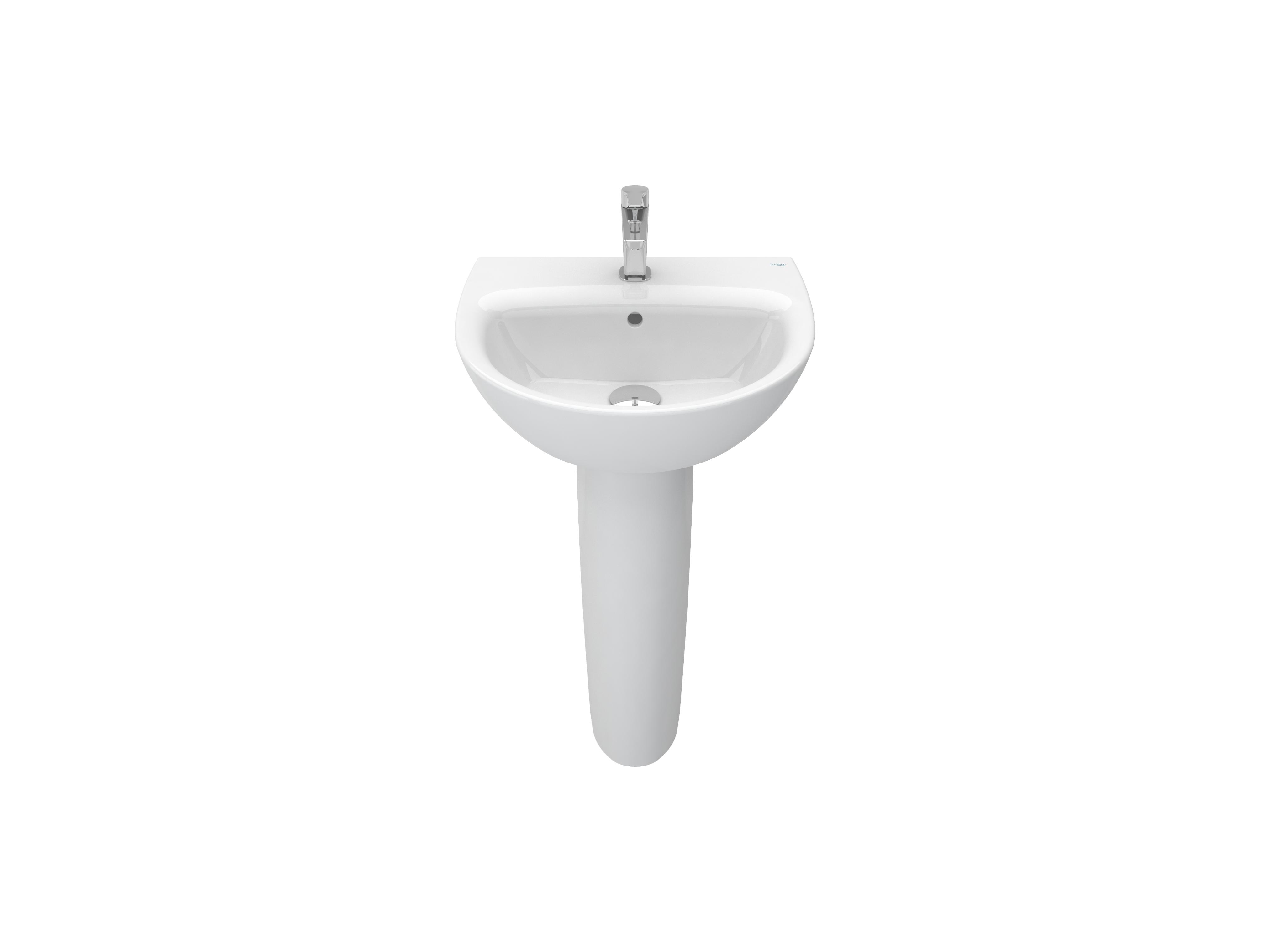 Lavatórios murais Branco POP ART S10078336200000 Sanitana