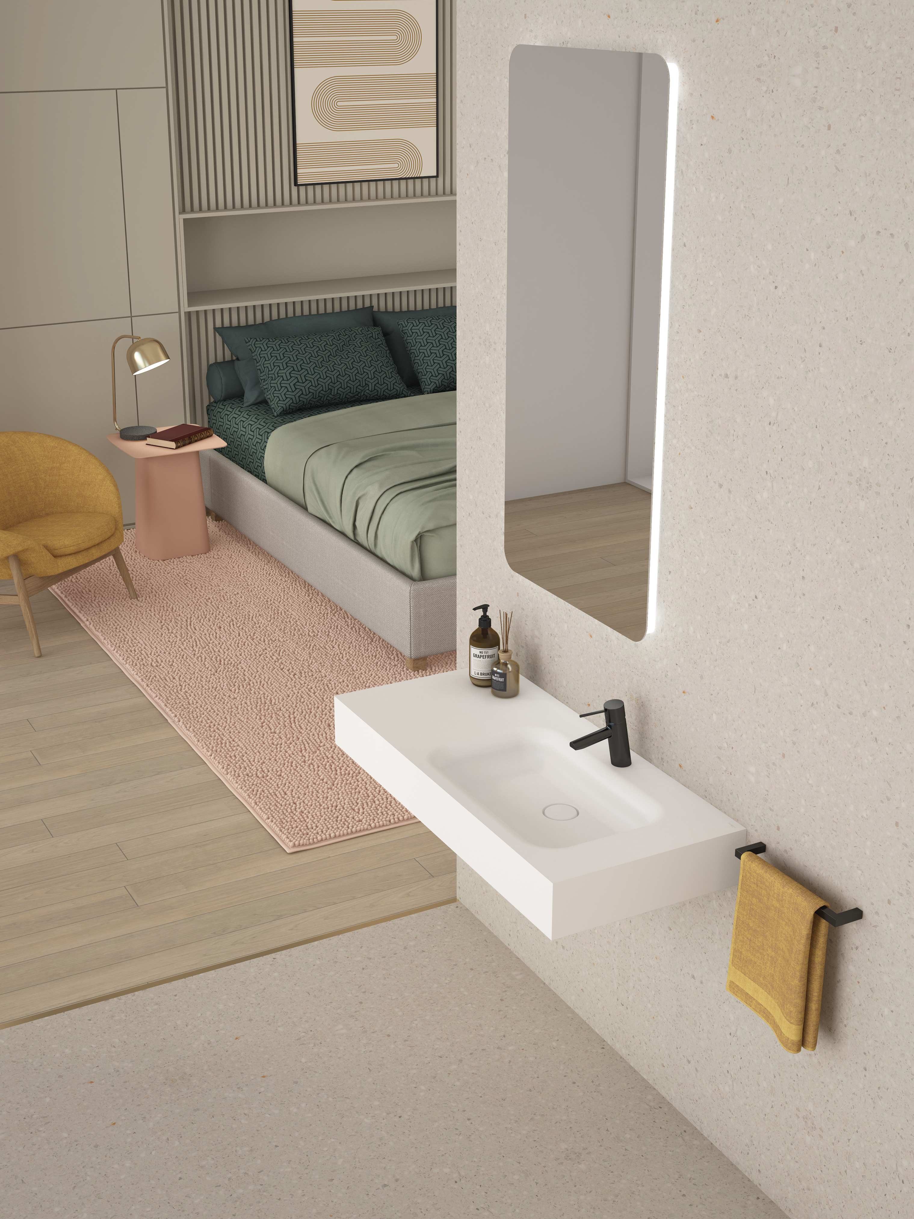 Lavatórios murais VELVET S202040117...00 Sanitana