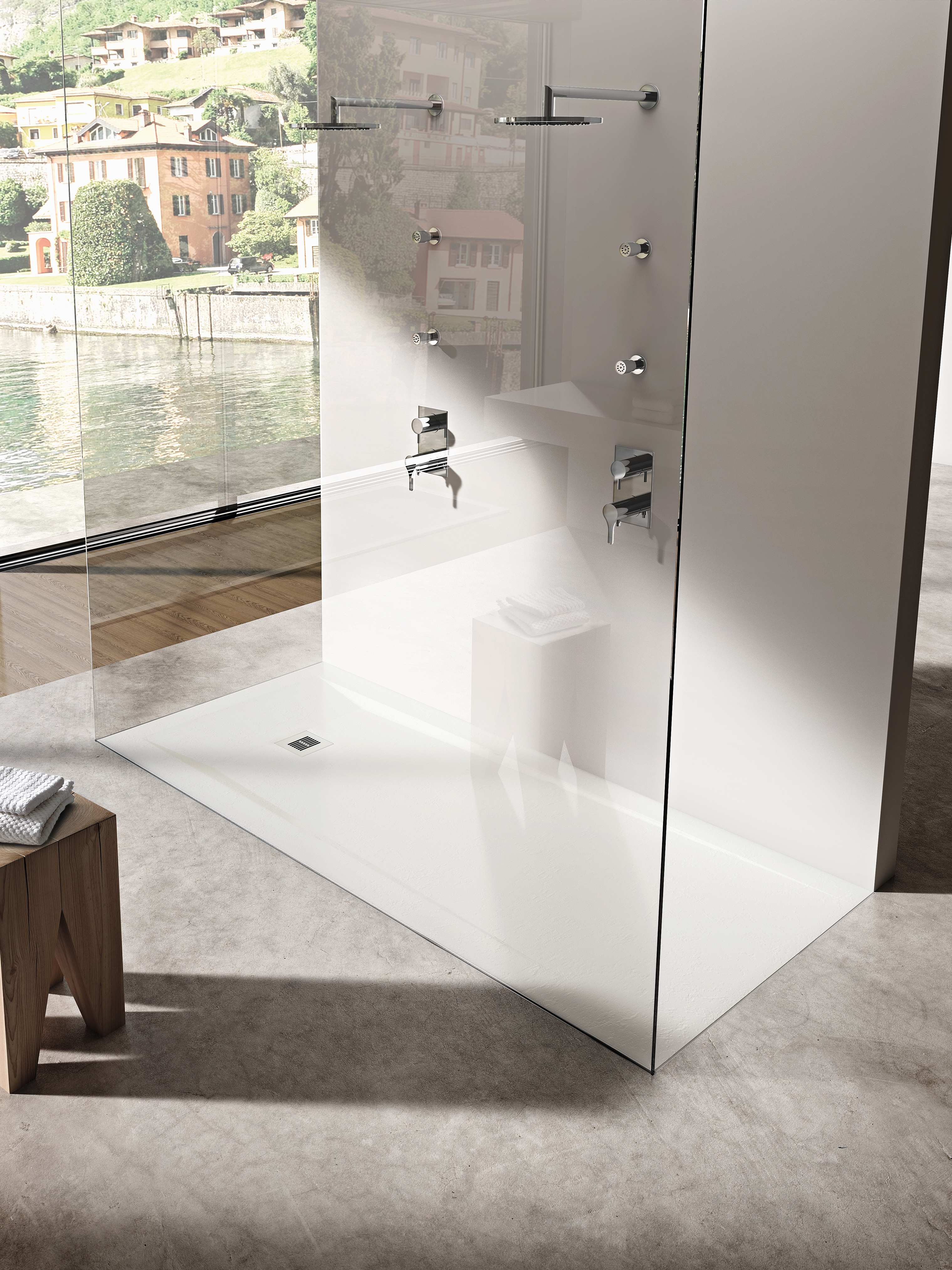 Bases de duche ROCKS SP30151432010...0 Sanitana