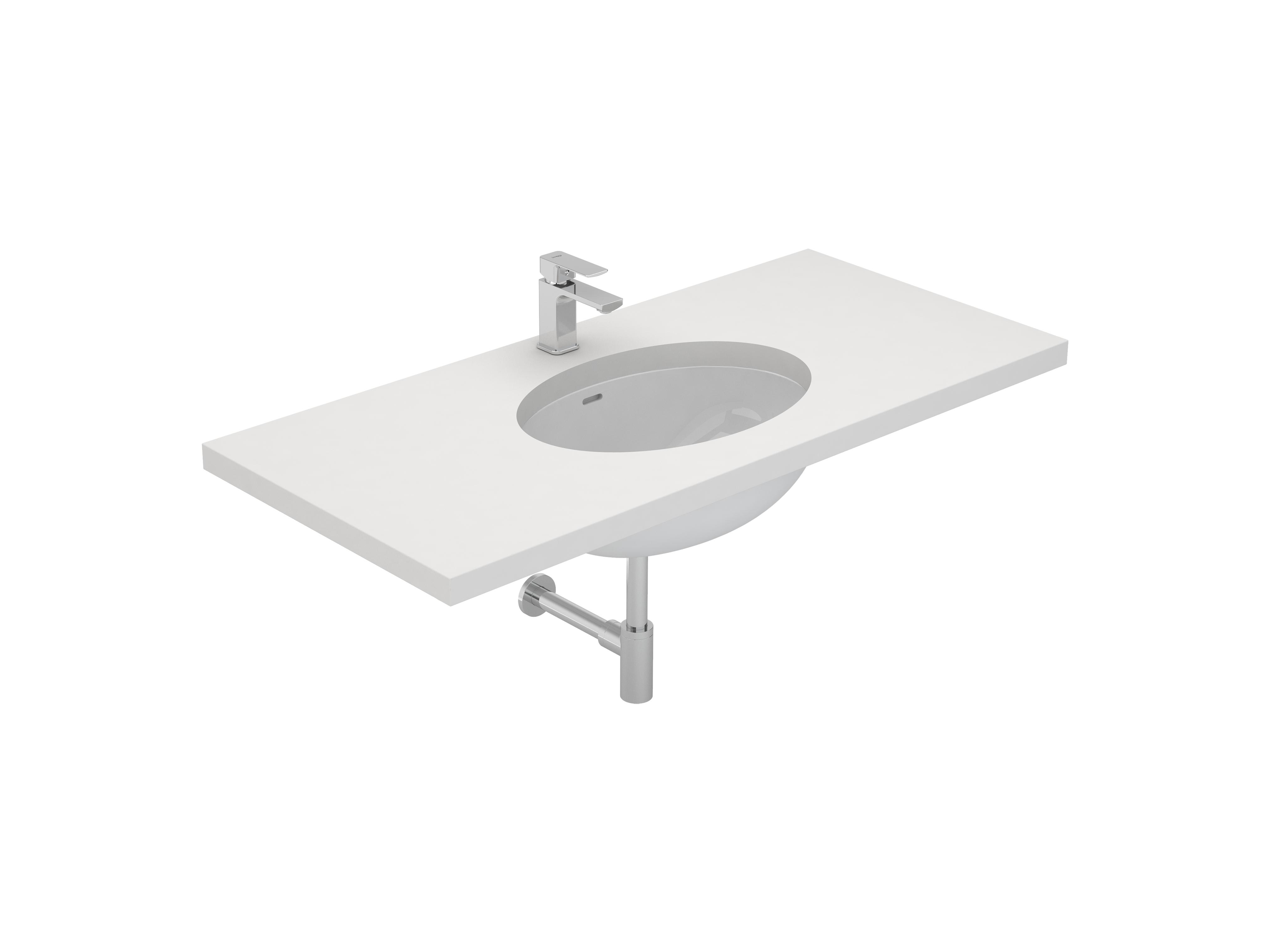 Lavatórios de encastrar por baixo Branco ANADIA S10060630500000 Sanitana