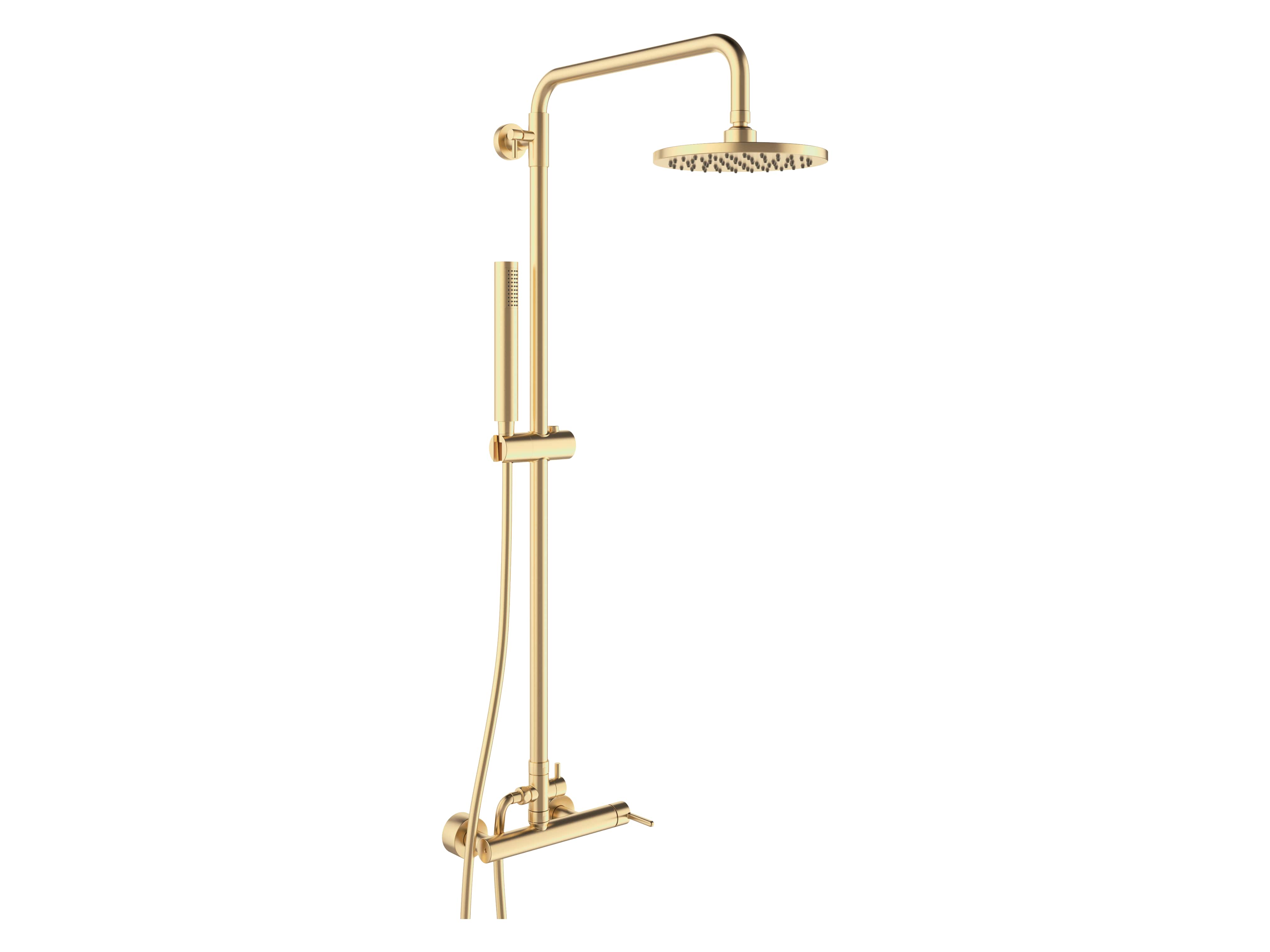 Colunas de duche Ouro escovado RUBY S5021780000VA02 Sanitana