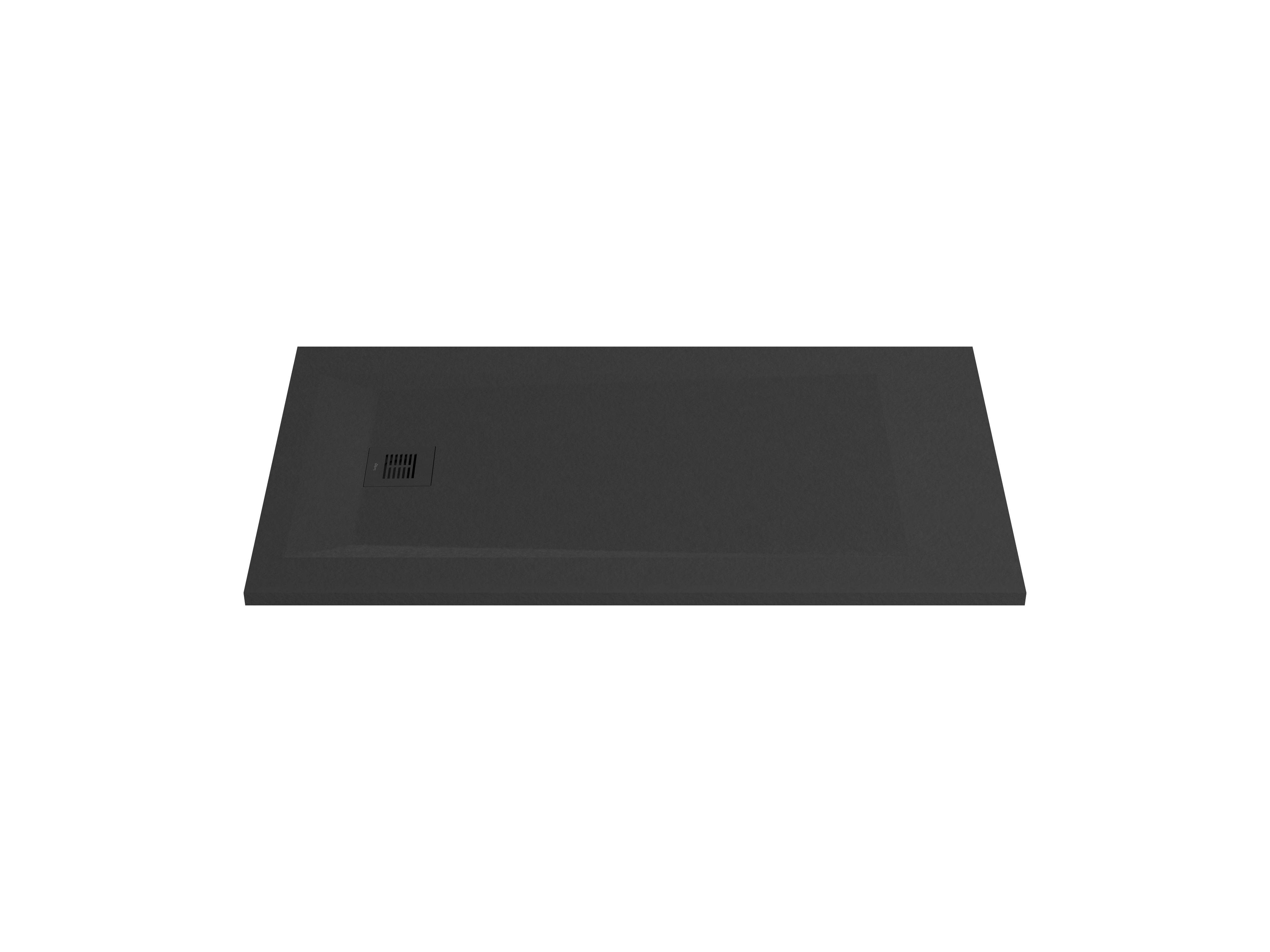 Bases de duche Preto mate ROCKS SP301578320100560 Sanitana