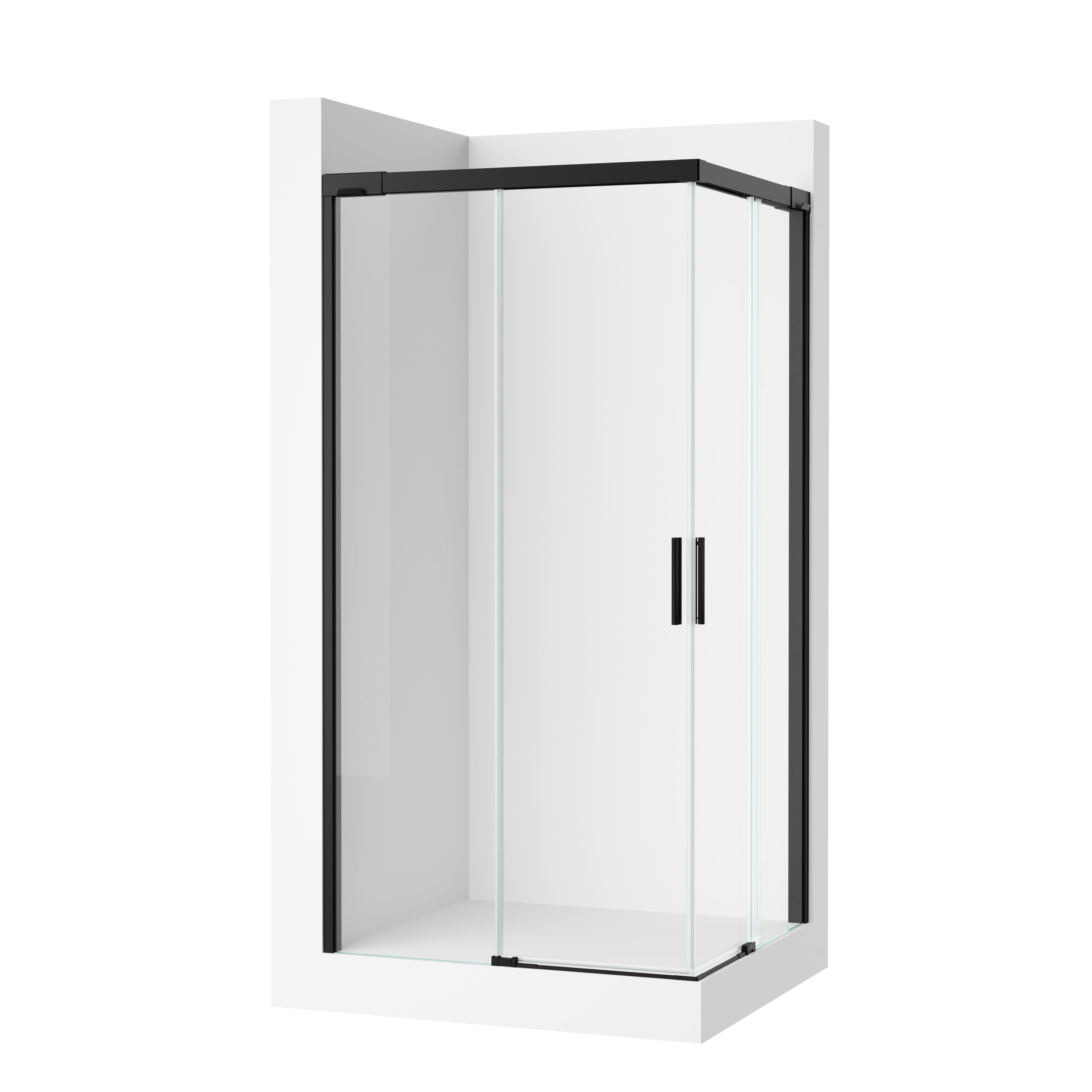 Divisórias para duche Preto mate NEW EVOLVE S60246300016M00 Sanitana