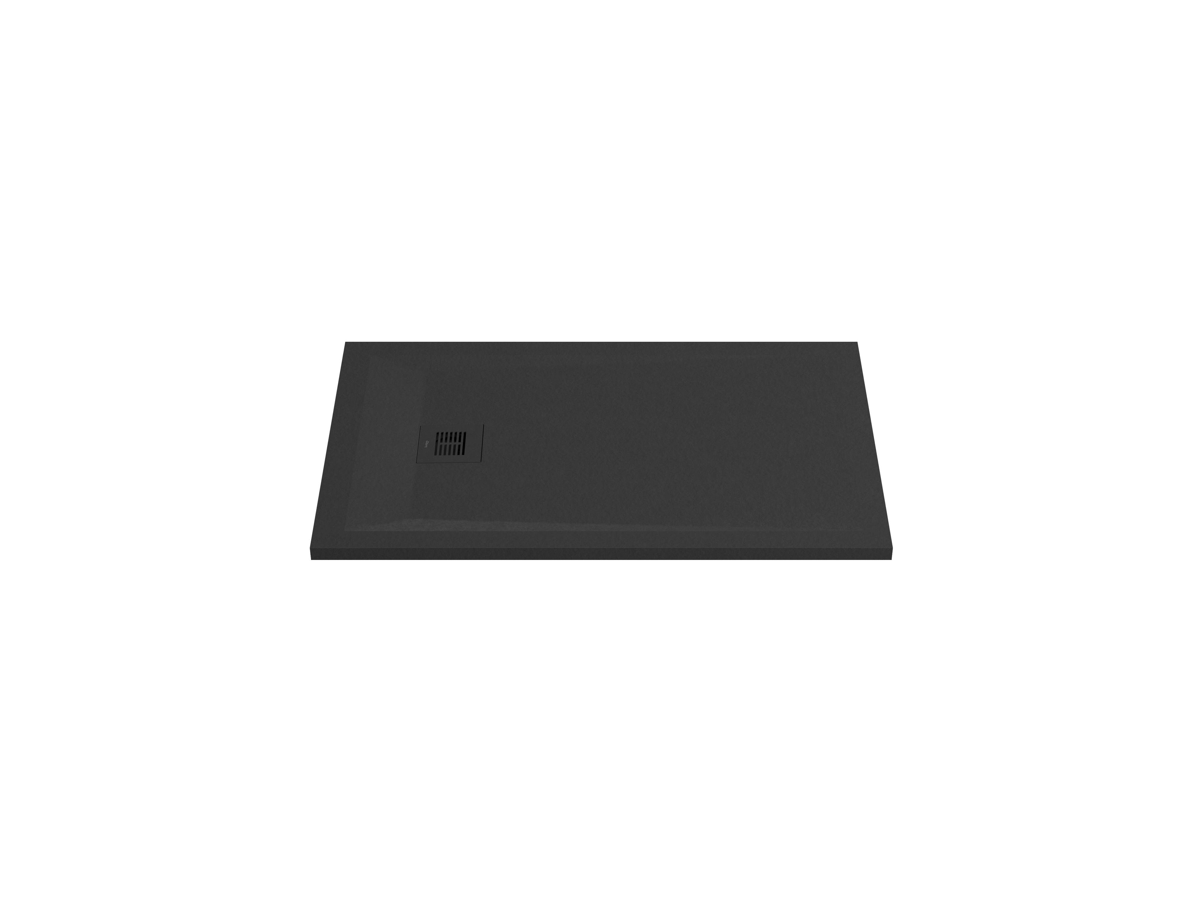 Bases de duche Preto mate ROCKS SP30144C2BC100560 Sanitana