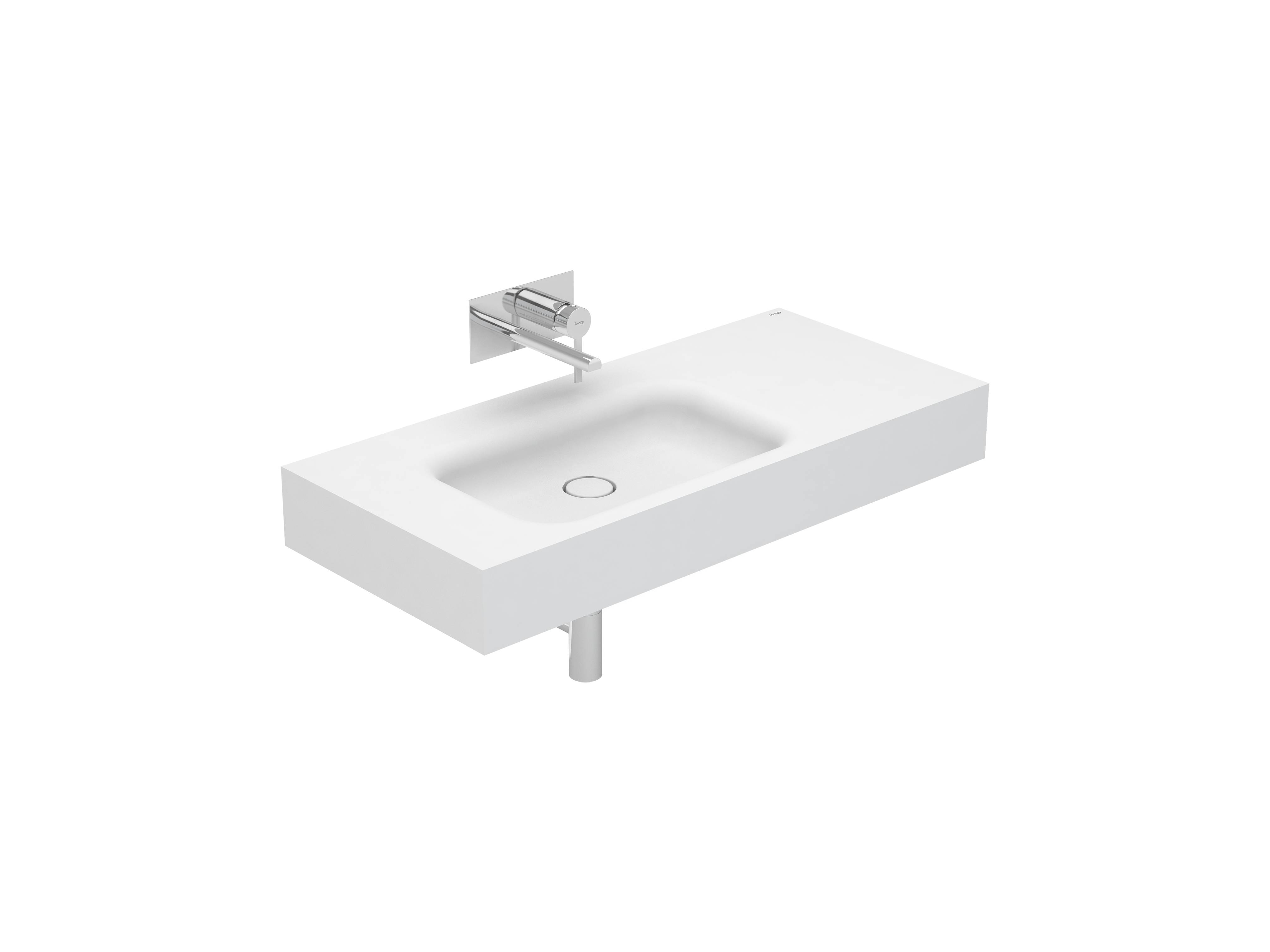 Lavatórios murais Branco VELVET S20204600000000 Sanitana
