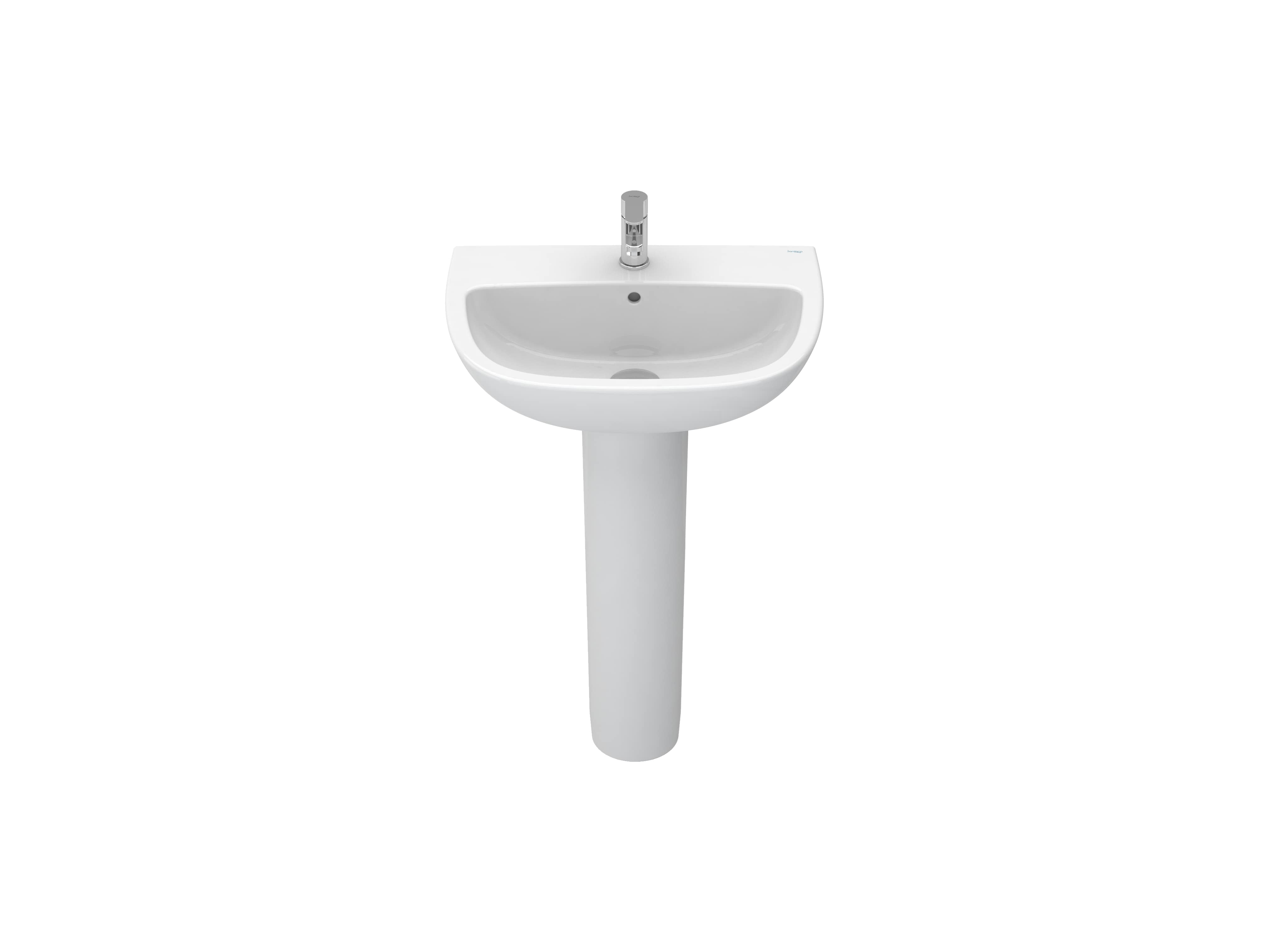 Lavatórios murais Branco CENT S10208817200000 Sanitana