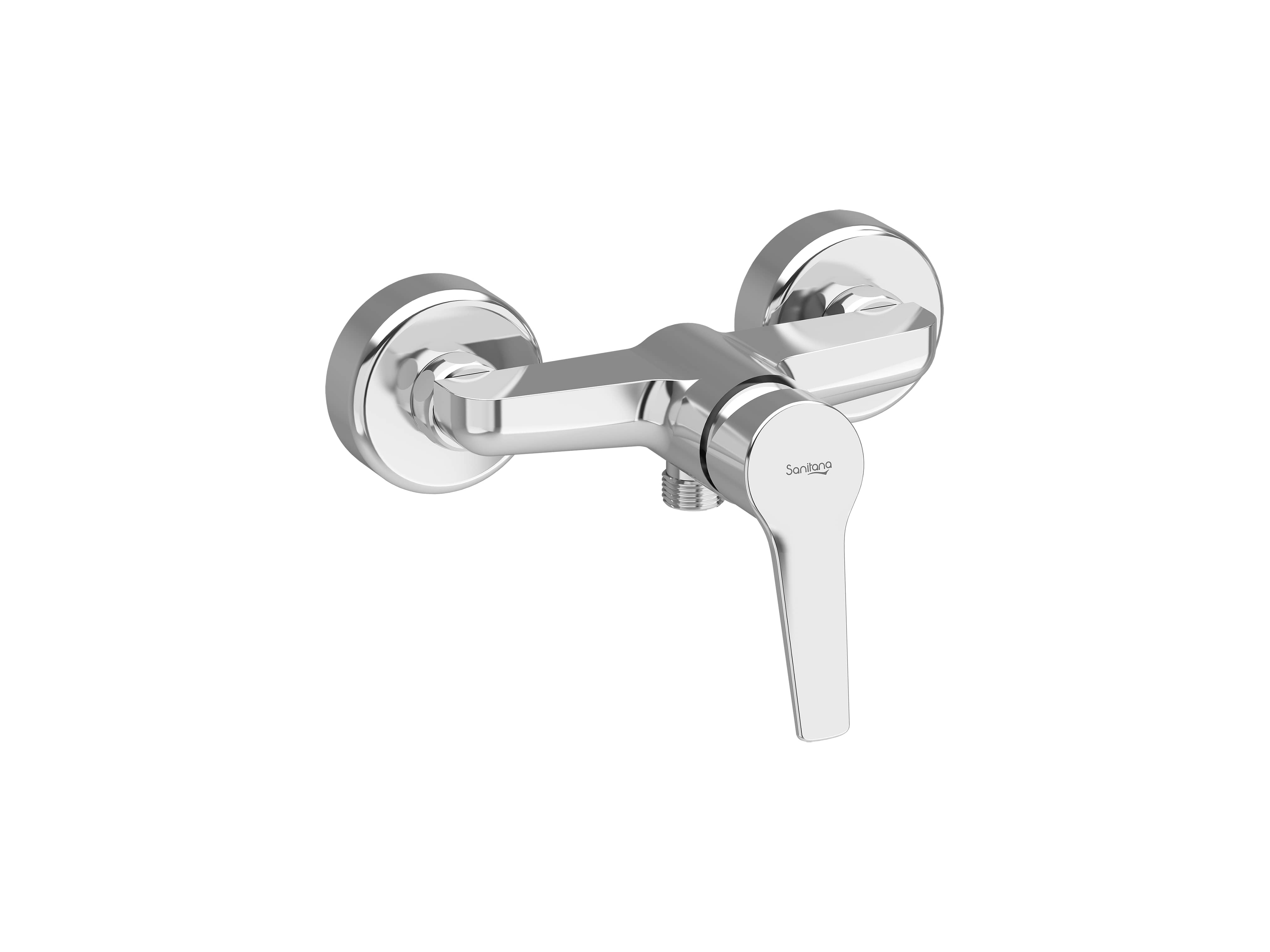 Torneiras de duche e banheira Cromado DITTO S50211800012600 Sanitana