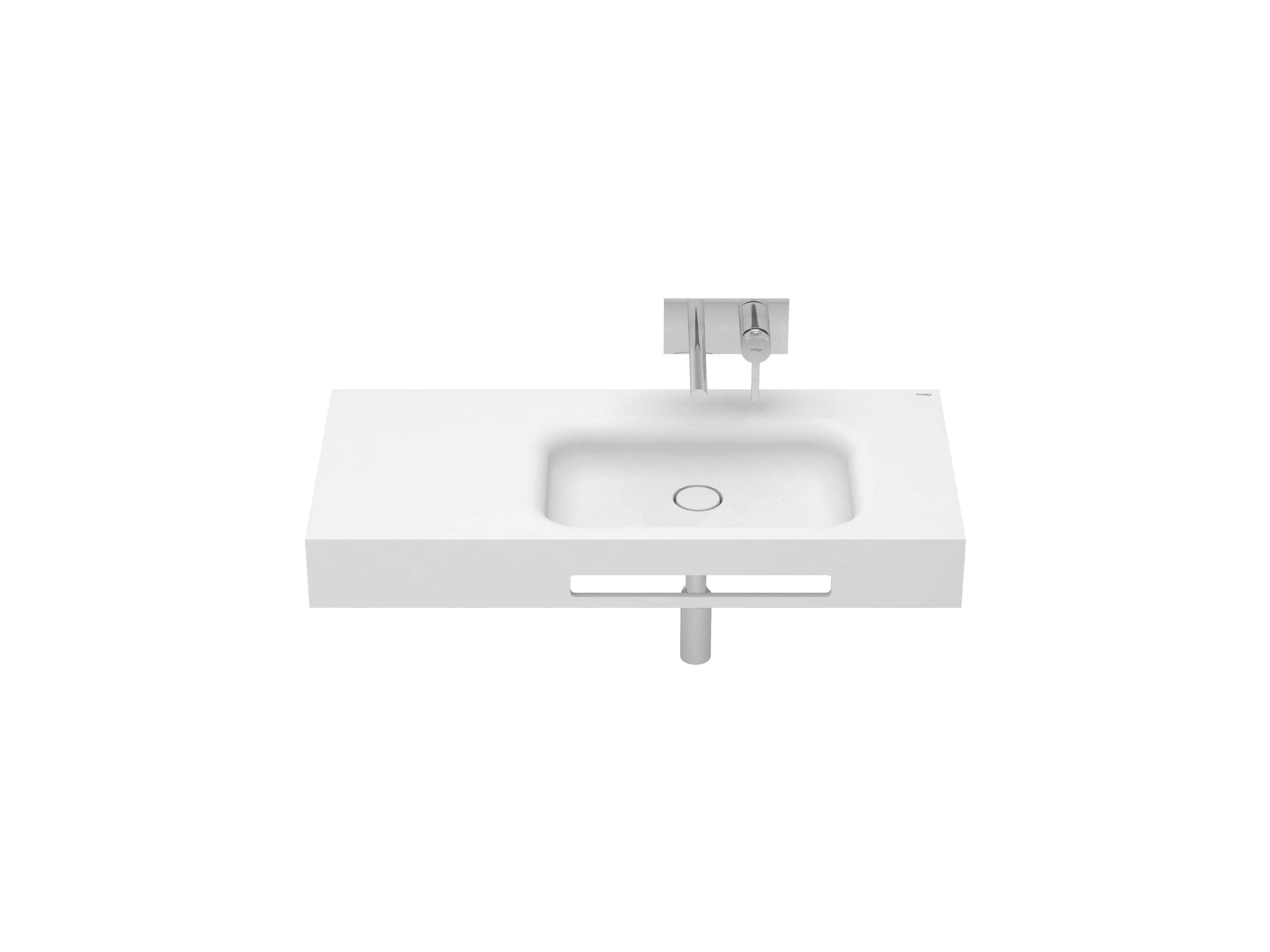 Lavatórios murais Branco VELVET S20204711900000 Sanitana