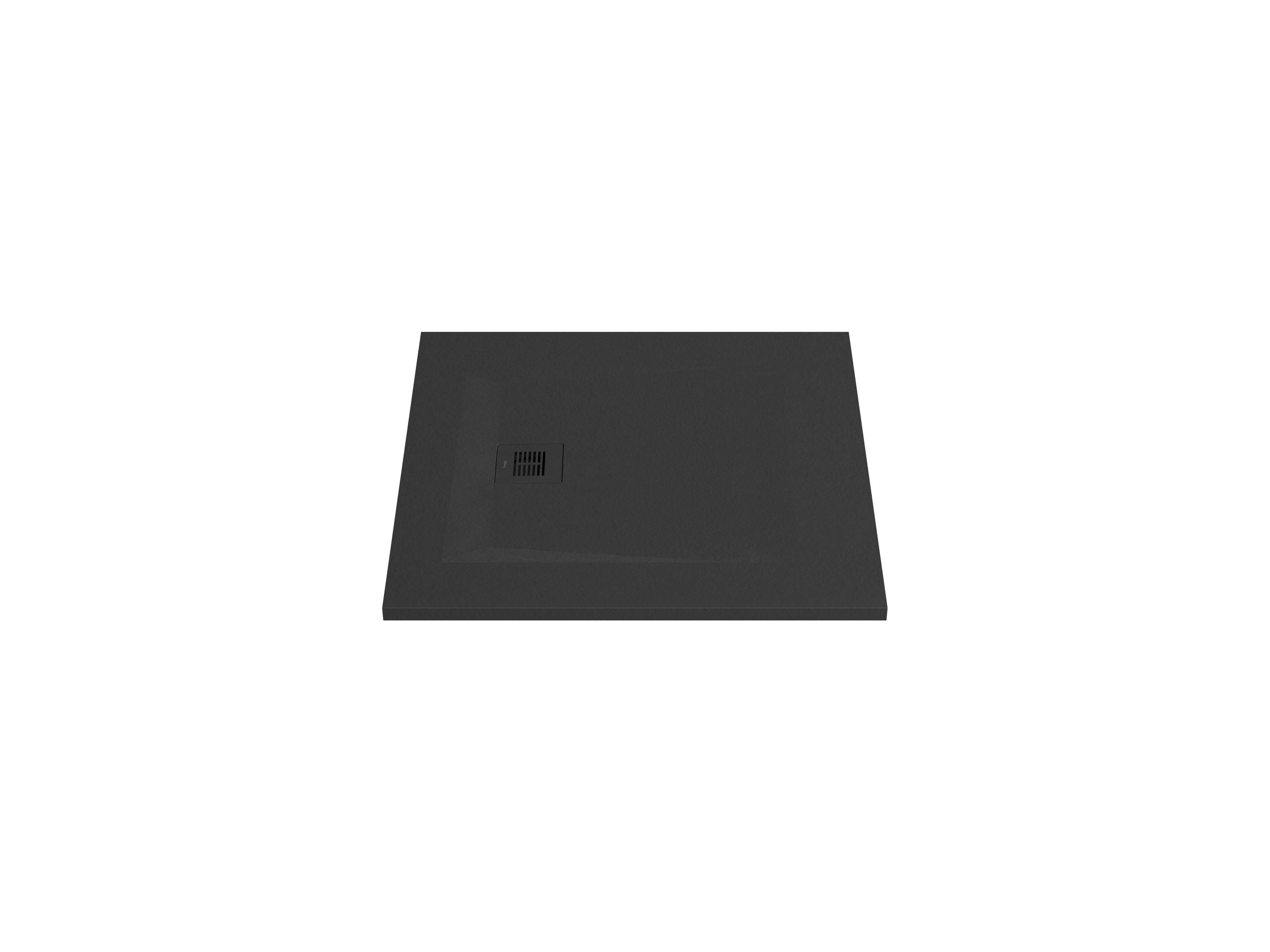 Bases de duche Preto mate ROCKS SP301384384100560 Sanitana