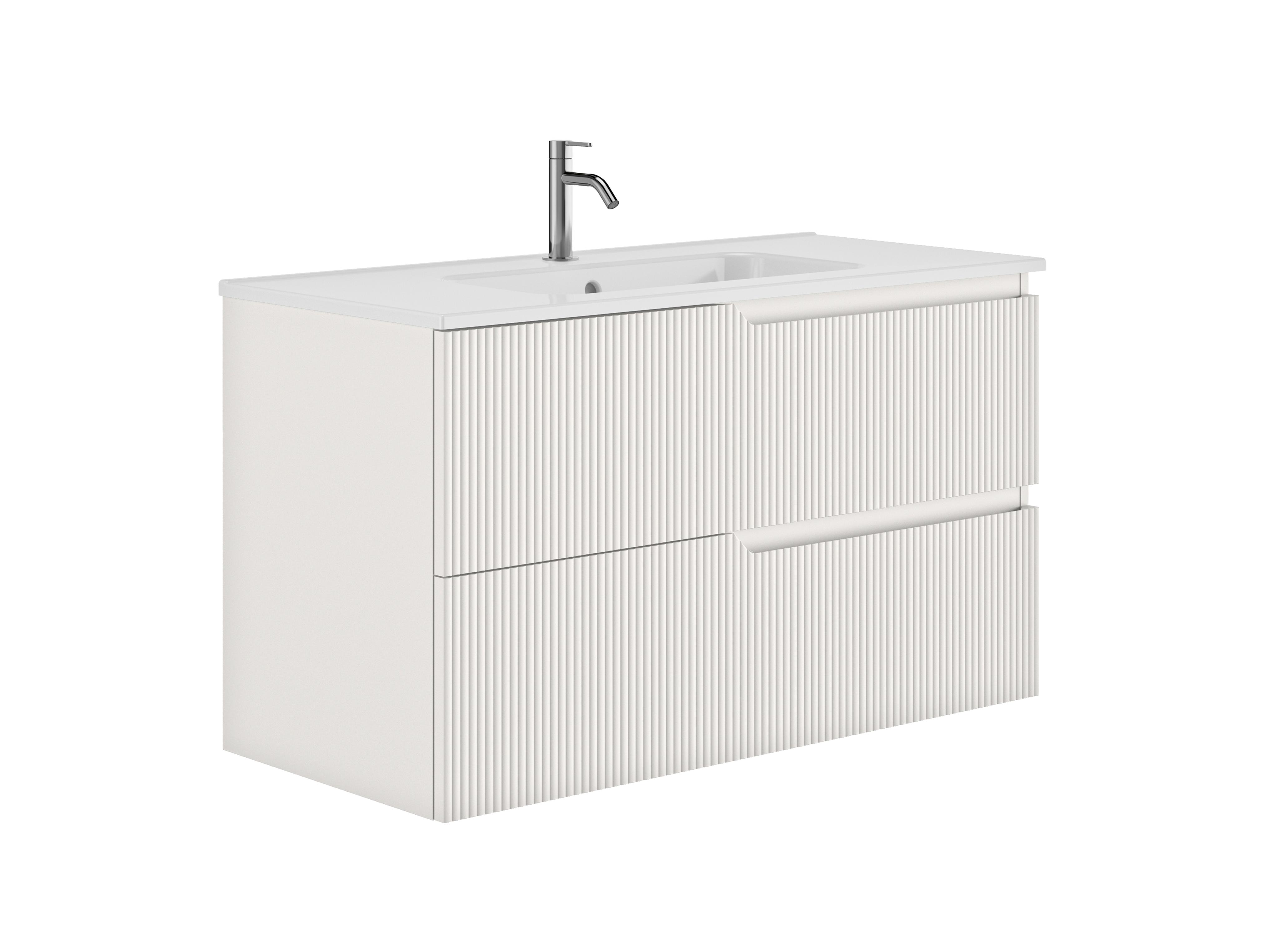 Móveis base Branco mate BLOSSOM S70219303106400 Sanitana