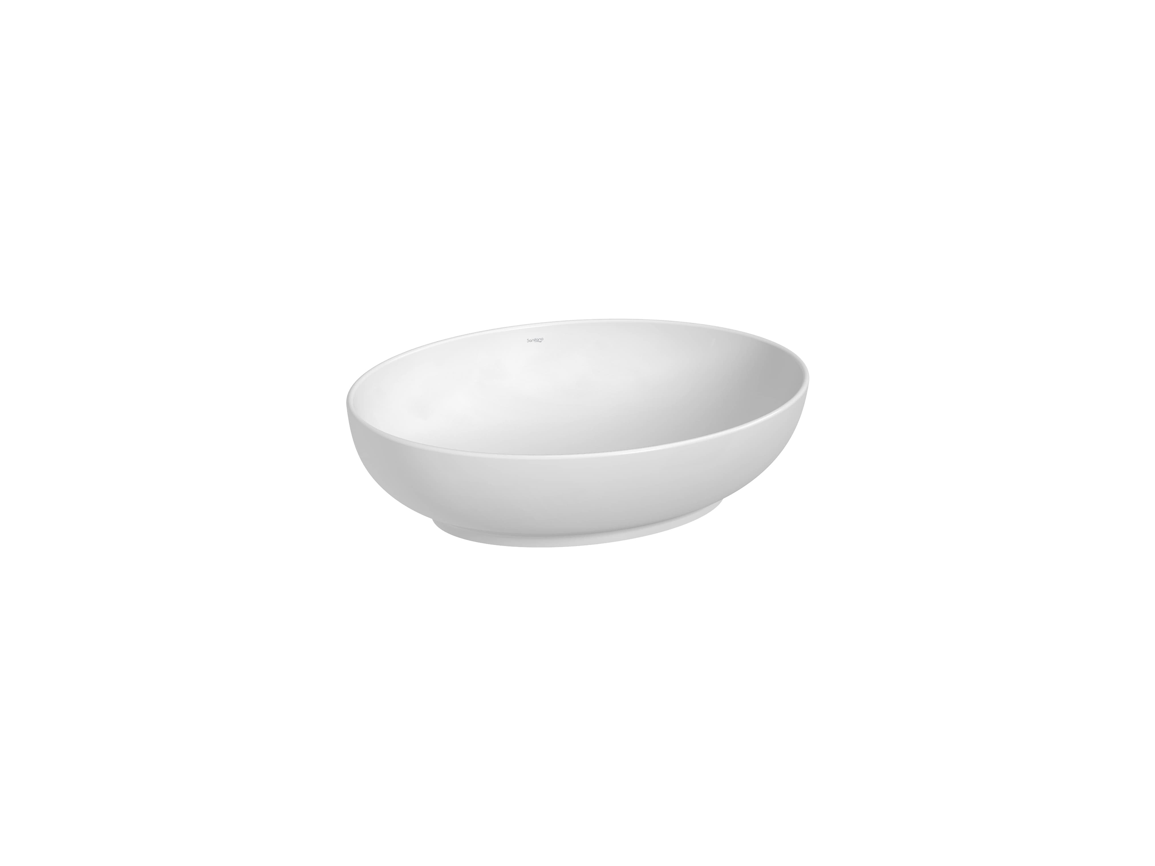 Lavatórios de bancada Branco mate HALO S10218900006400 Sanitana