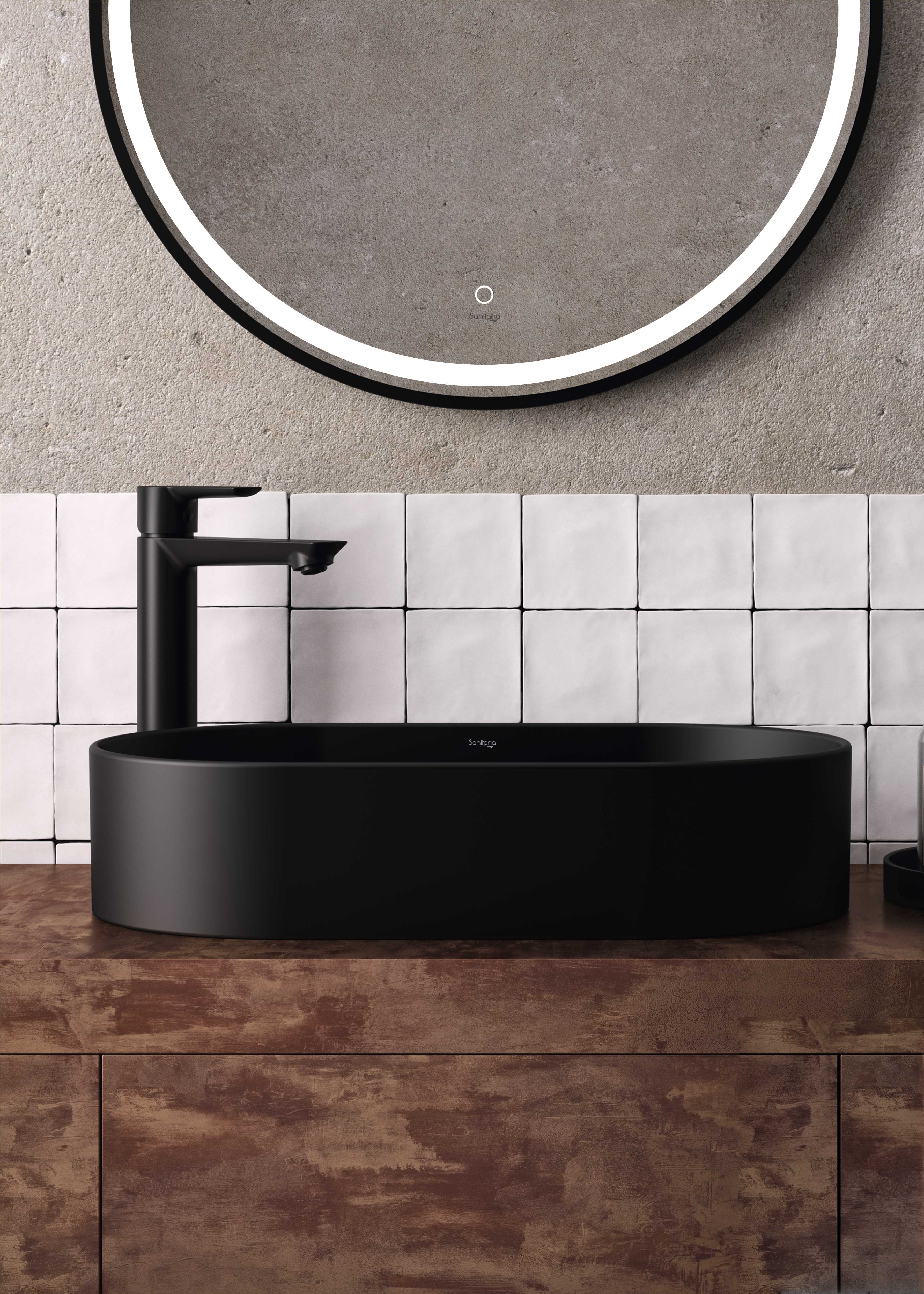 Lavatórios de bancada HALO S102187000...00 Sanitana