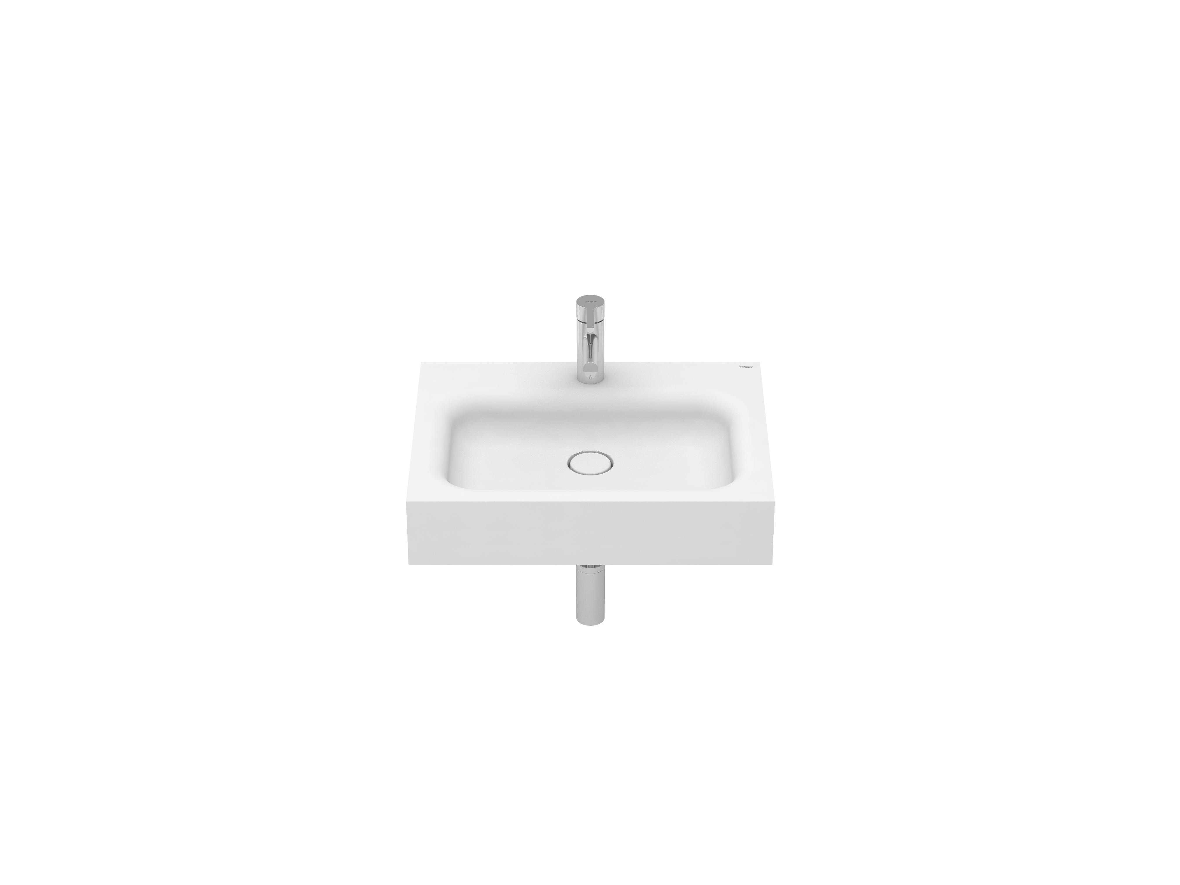 Lavatórios murais Branco VELVET S20205011700000 Sanitana