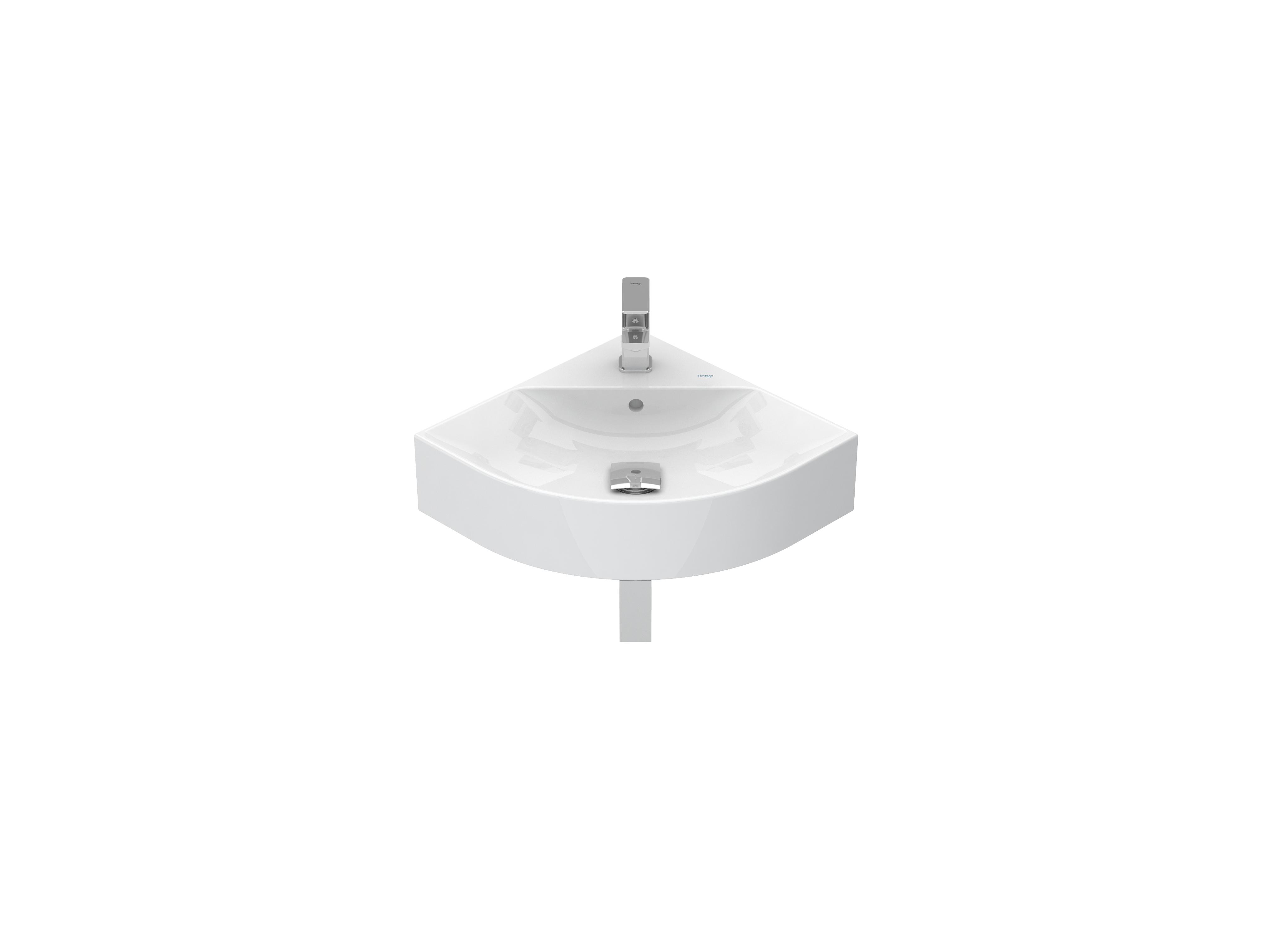 Lavatórios murais Branco ALBUS S10203236200000 Sanitana