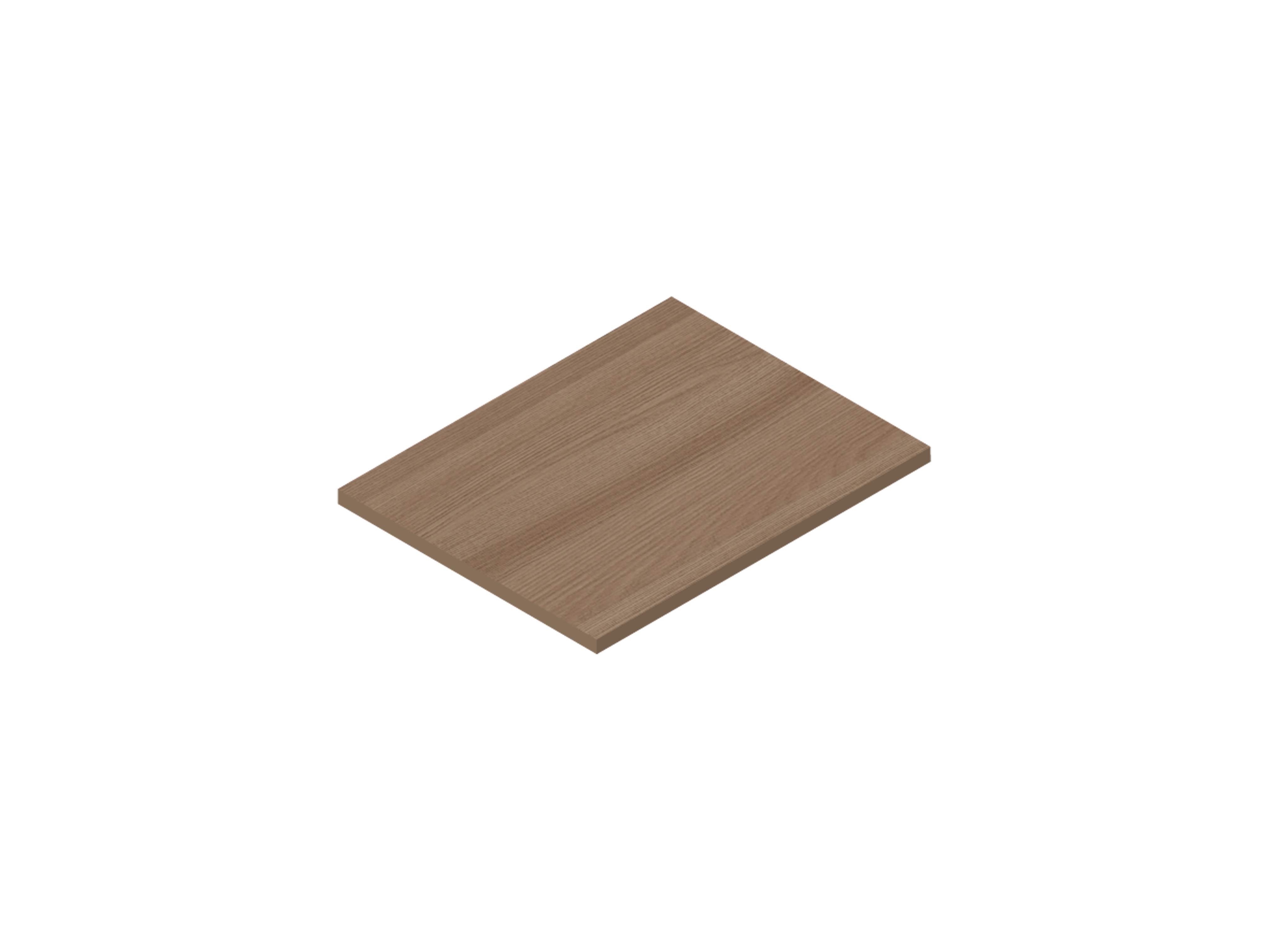 Bancadas para lavatório Nogueira texturado MAPLE S70209500003500 Sanitana