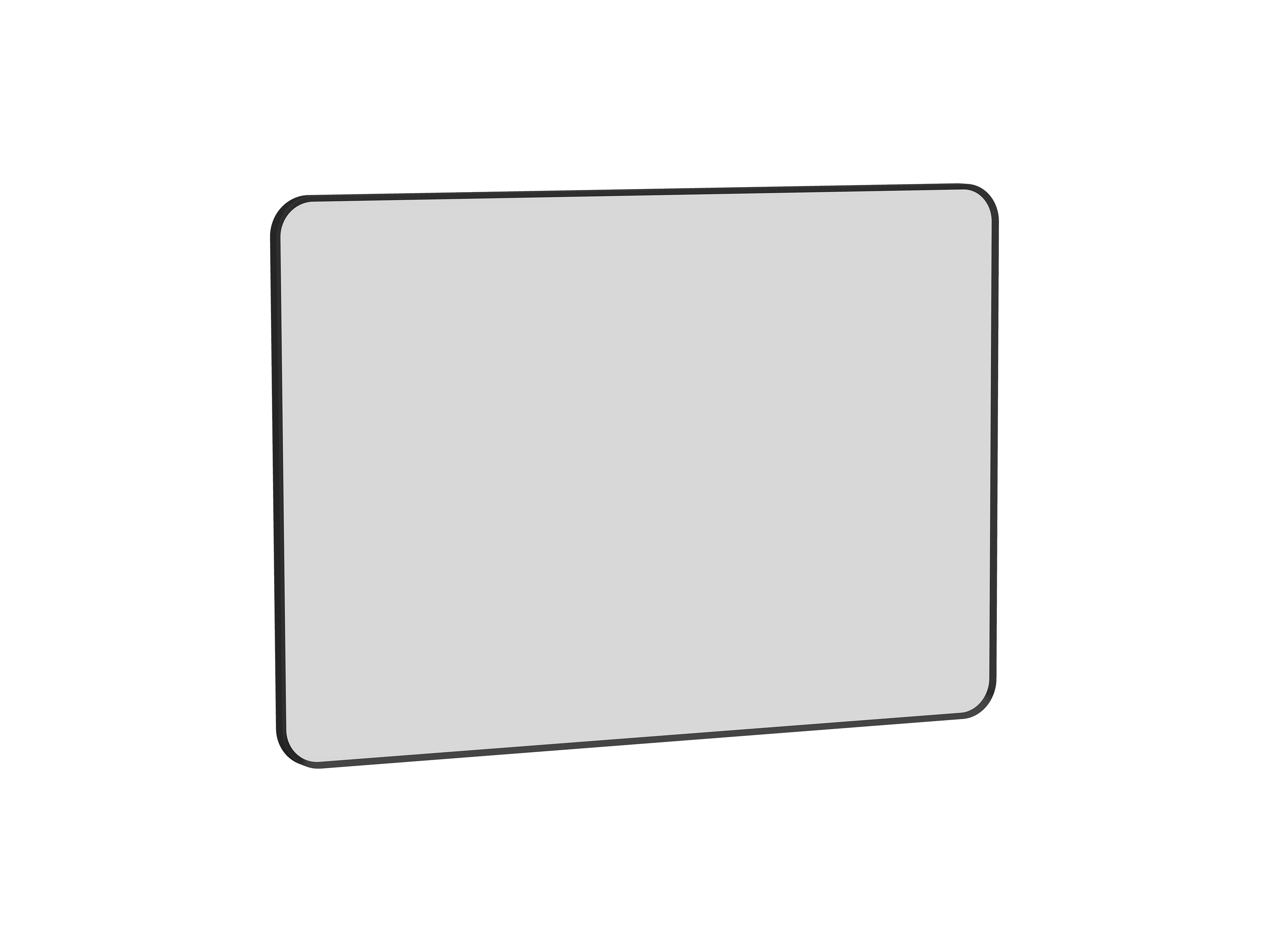 Espelhos sem iluminação Preto escovado HEKA S70211883206600 Sanitana