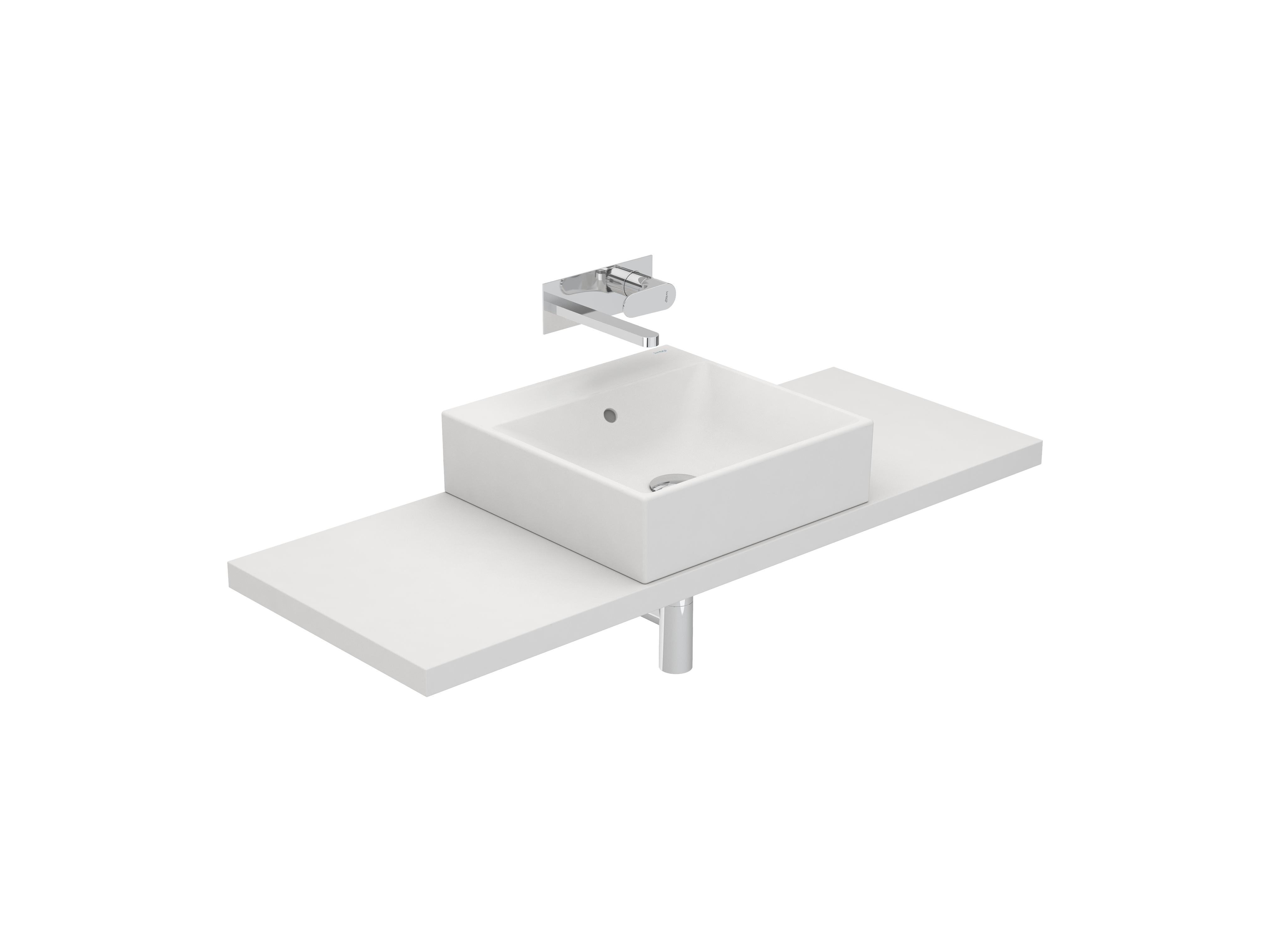 Lavatórios de bancada Branco ALBUS S10085081100000 Sanitana